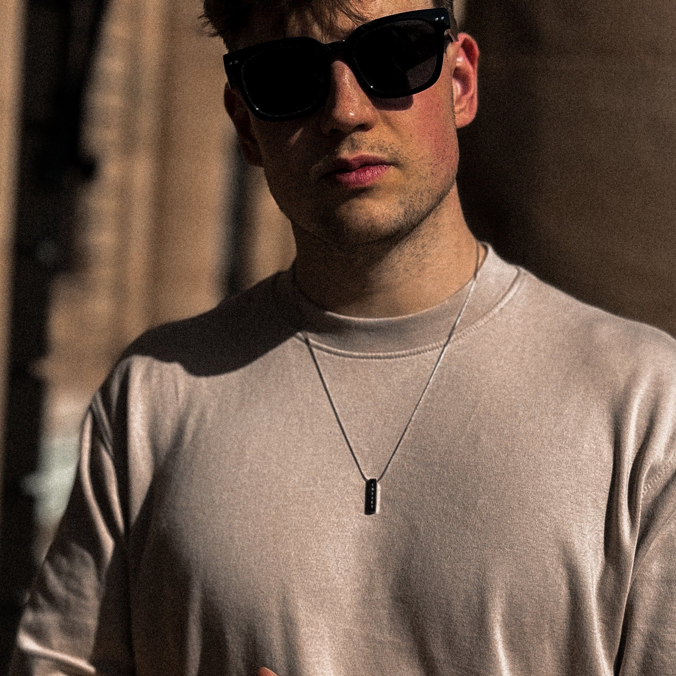 Runestone Halskæde - Sølvtonet