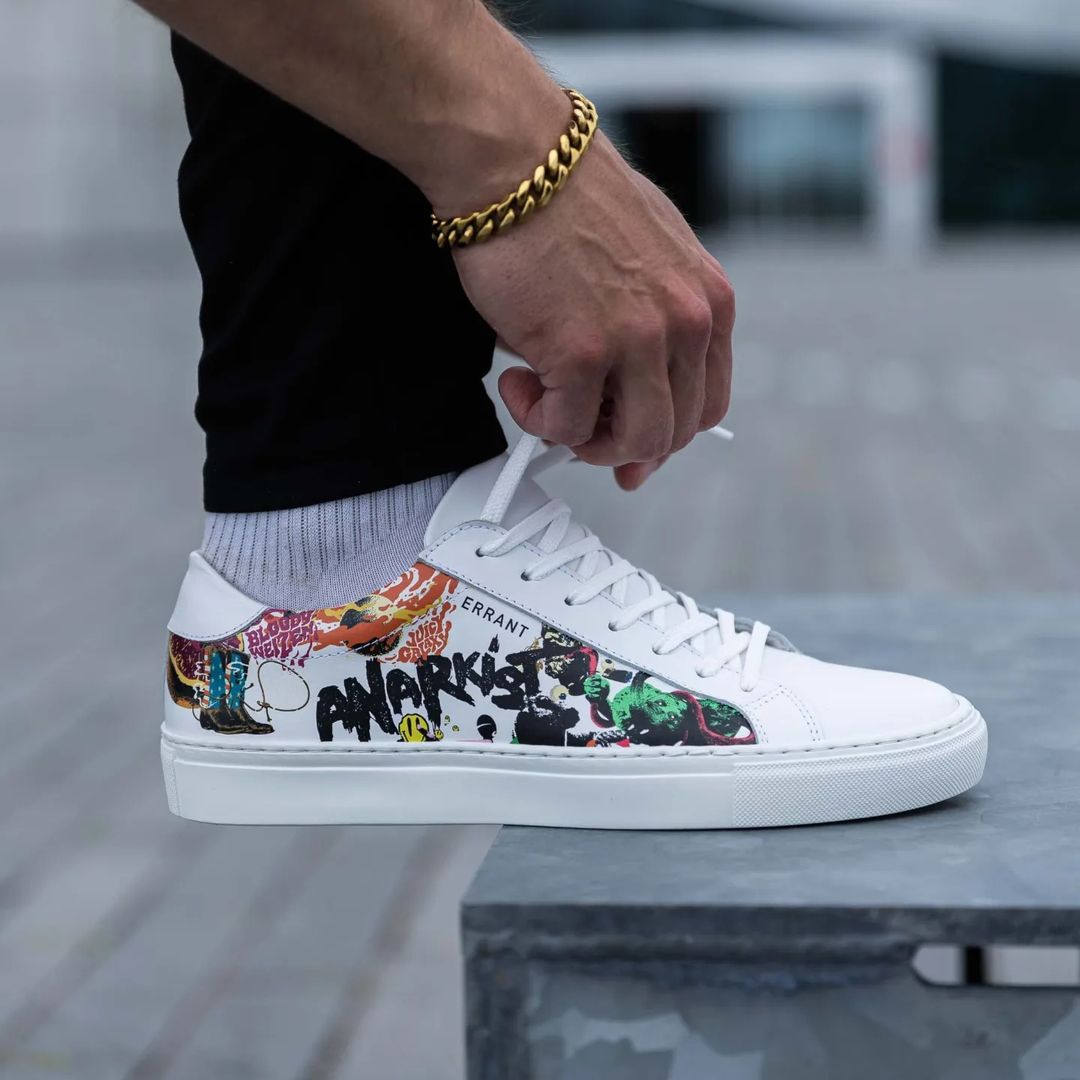 Sequence Oversize armbånd - Guldtonet