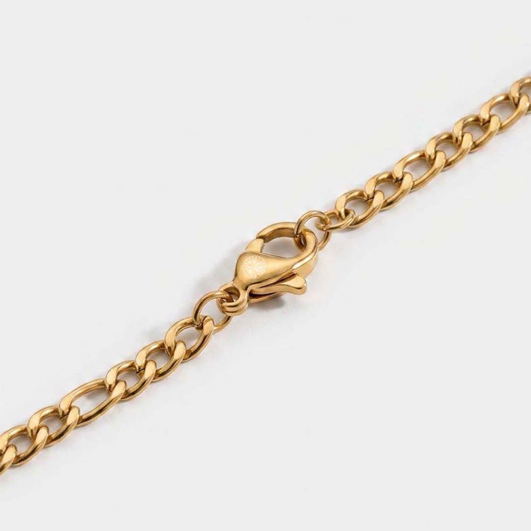 ANTIQUE CROSS ARMBÅND (GULD)