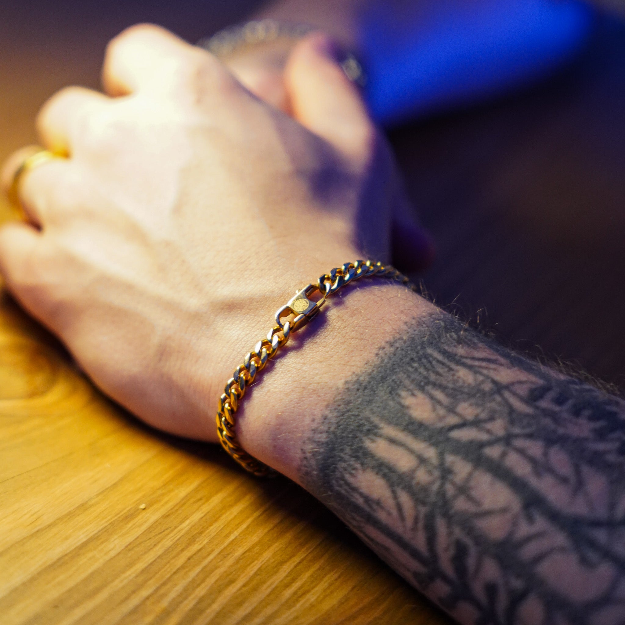 Sequence armbånd - Guldbelagt