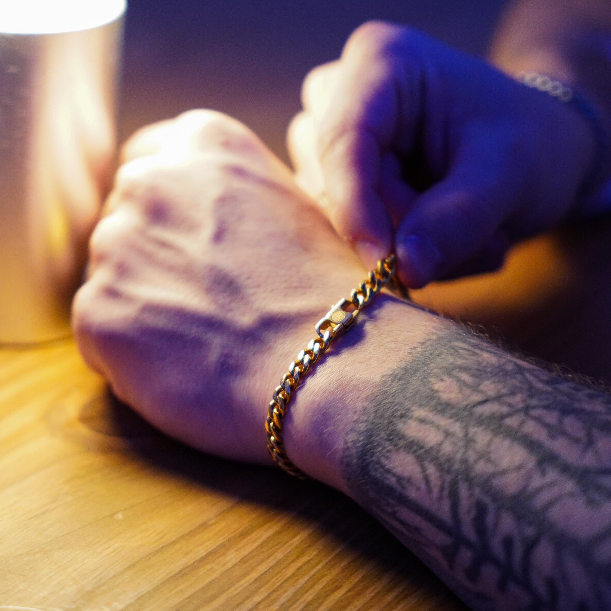 Sequence armbånd - Guldbelagt