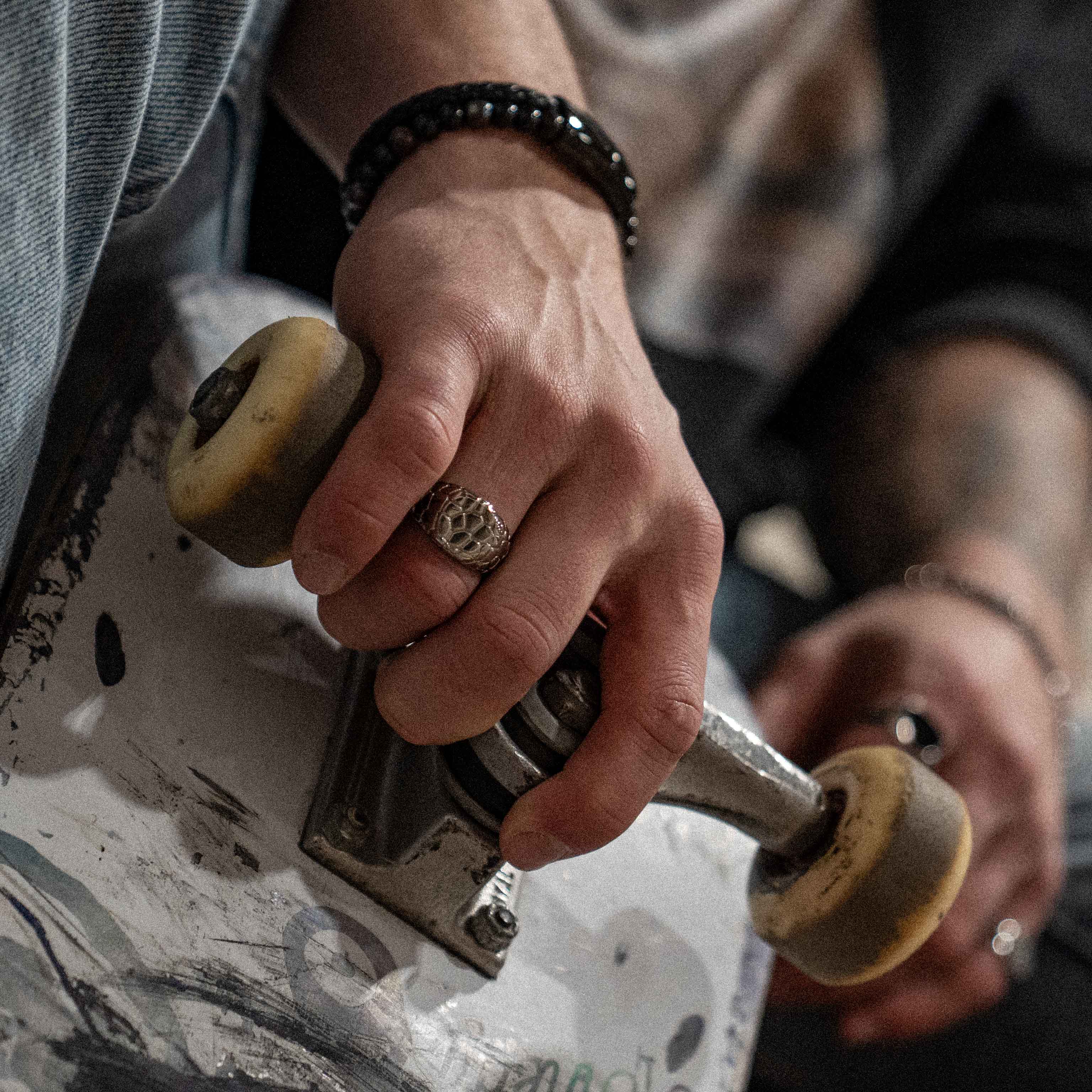 Earthquake Signature - Sølvtonet ring