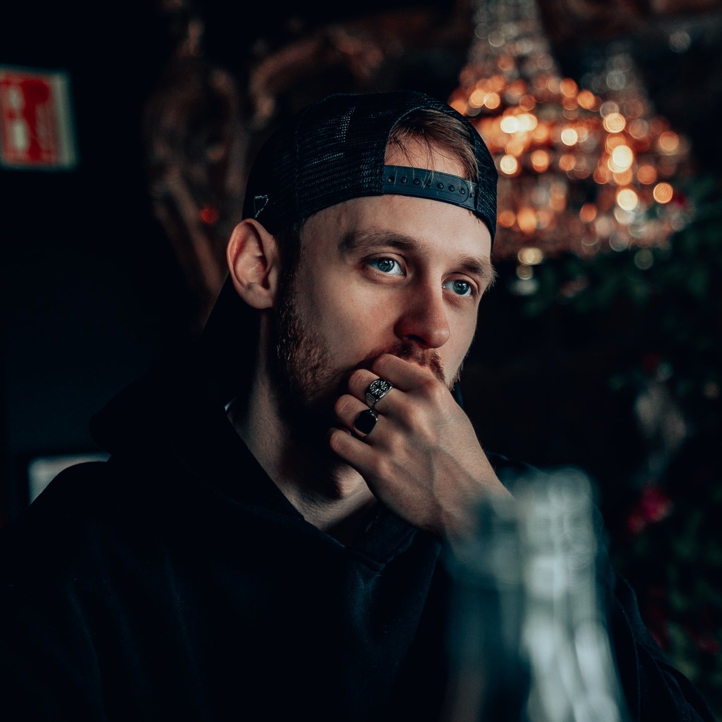 Compass Signature - Sølvtonet ring