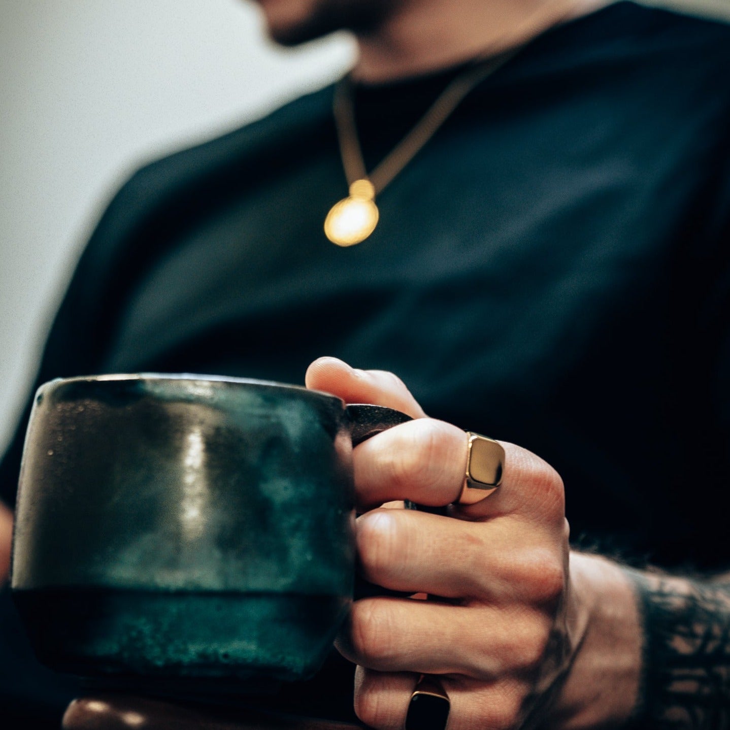 Classic Signature - Guldtonet ring