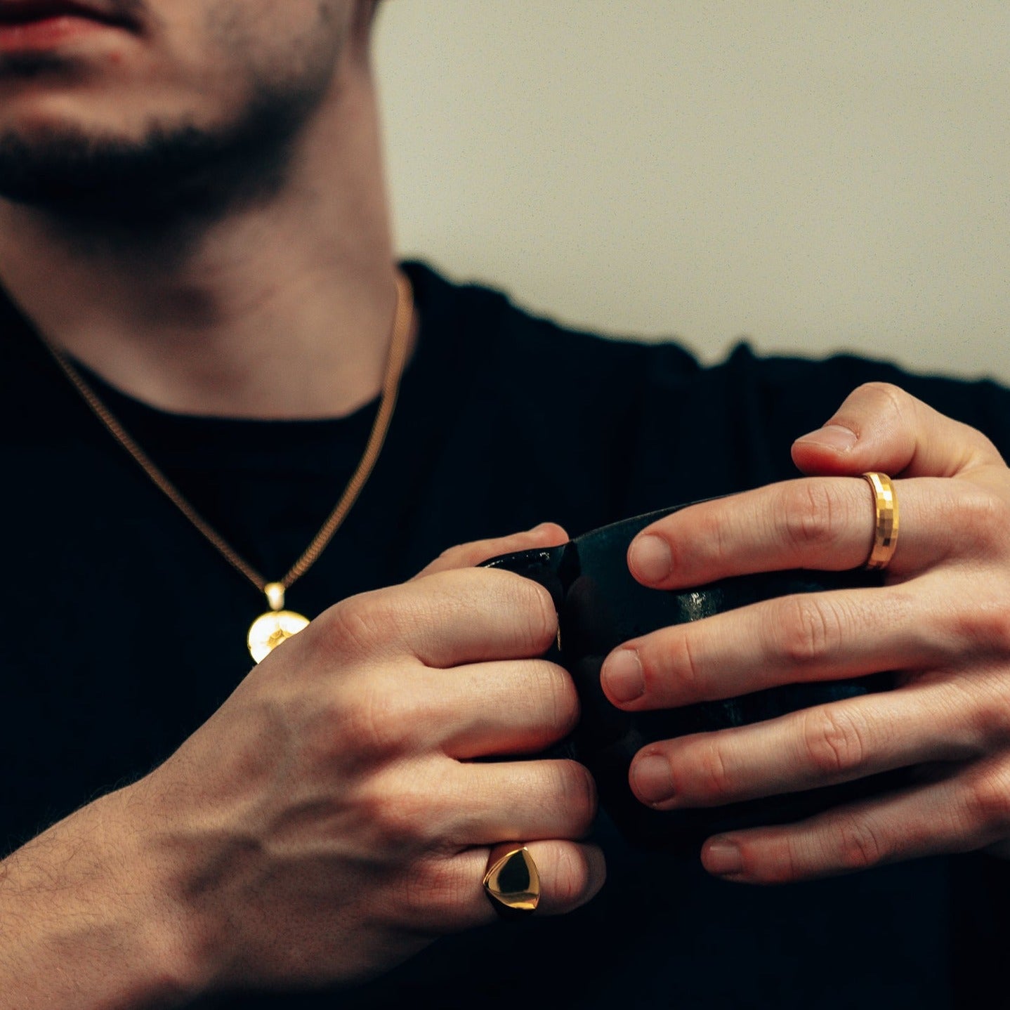 Siempre Cushion band - Guldtonet ring