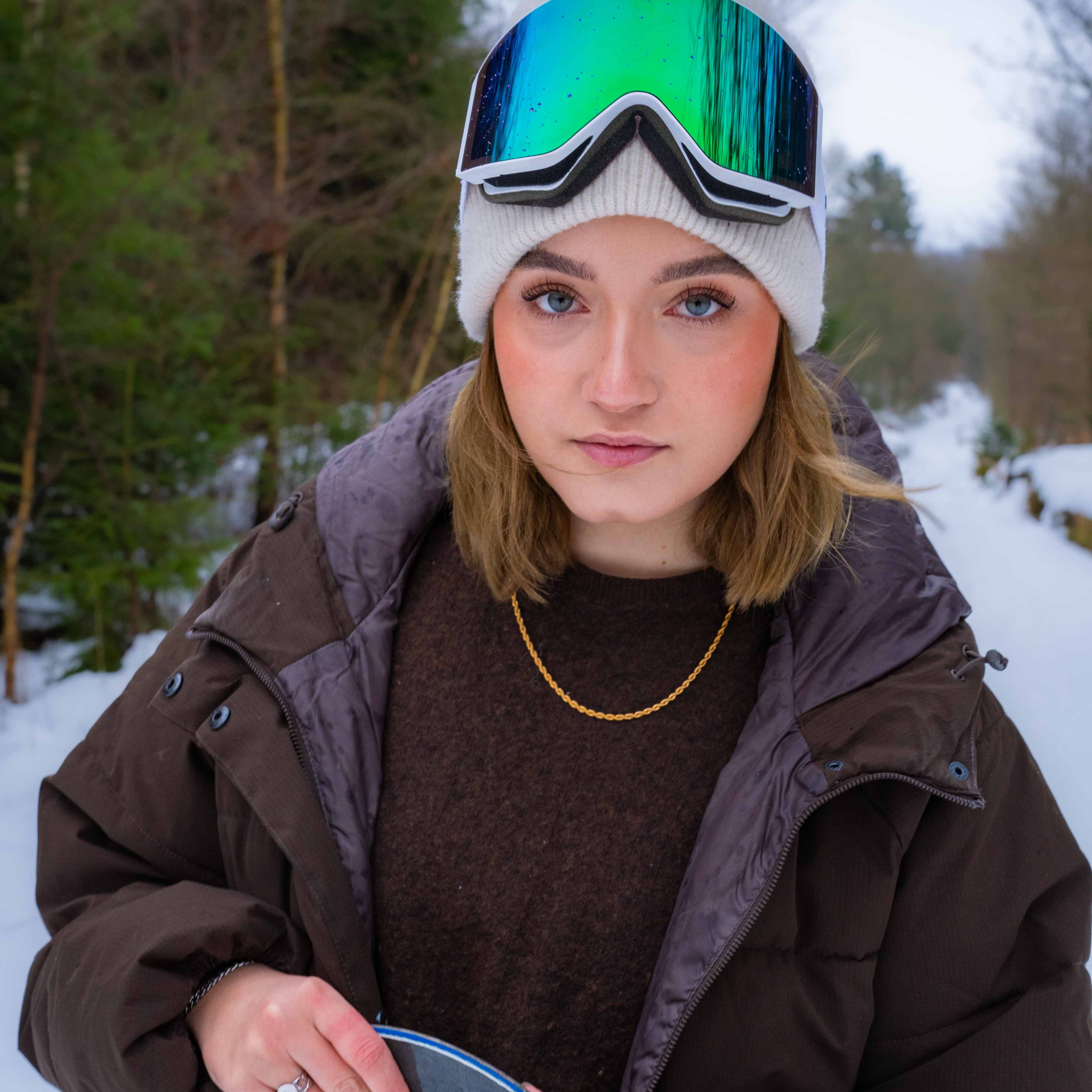 Rope halskæde, Guldbelagt