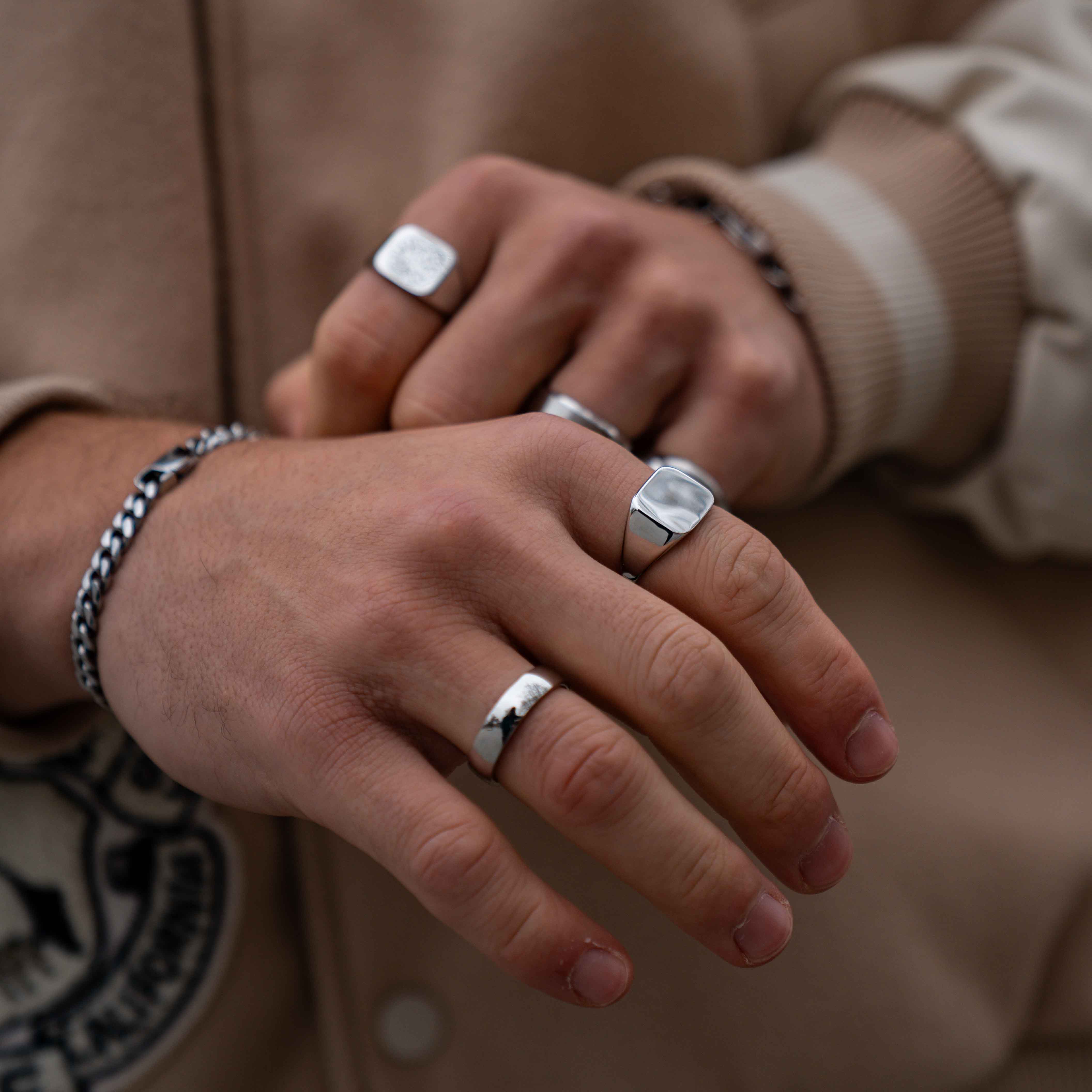 Siempre band - Sølvtonet ring