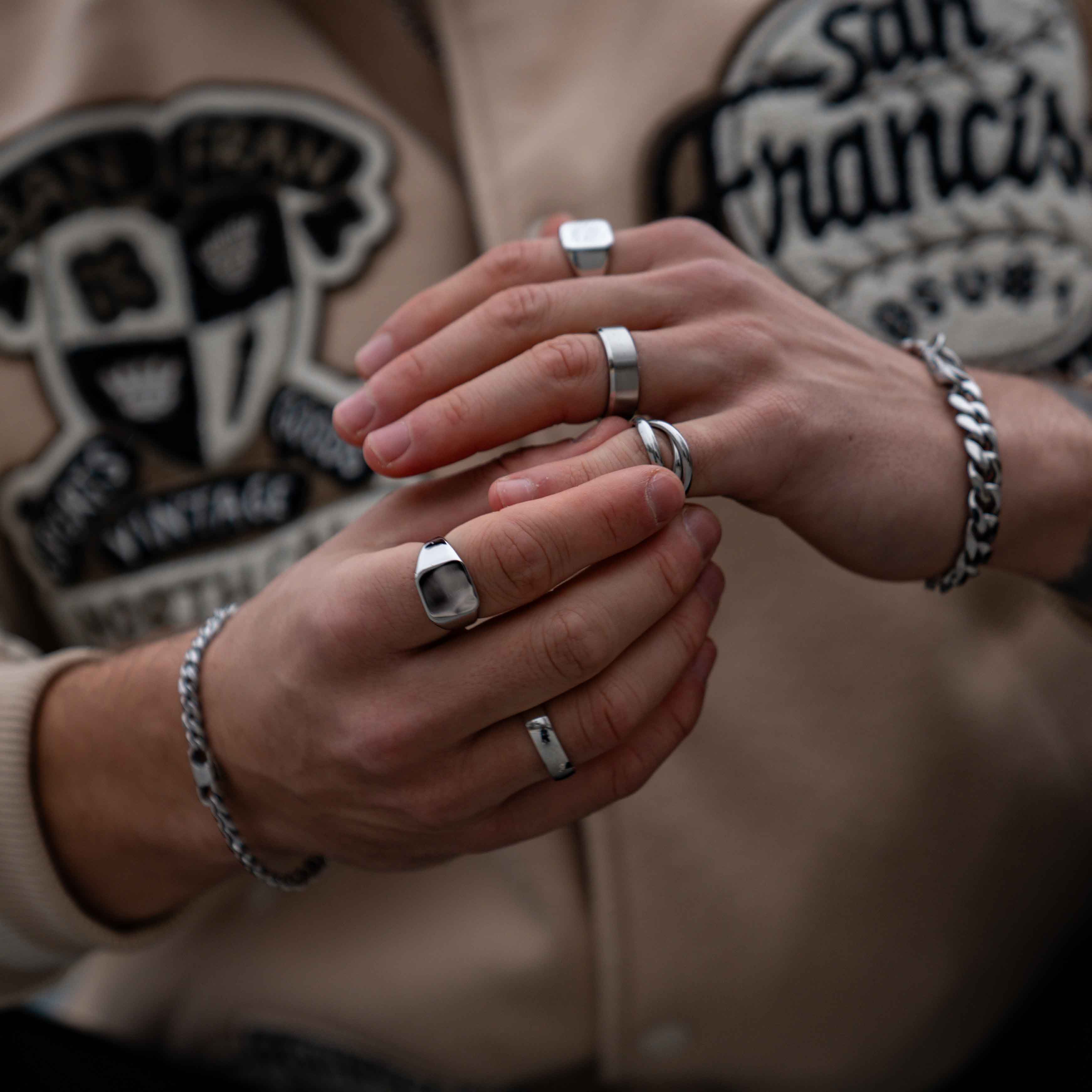 Siempre band - Sølvtonet ring