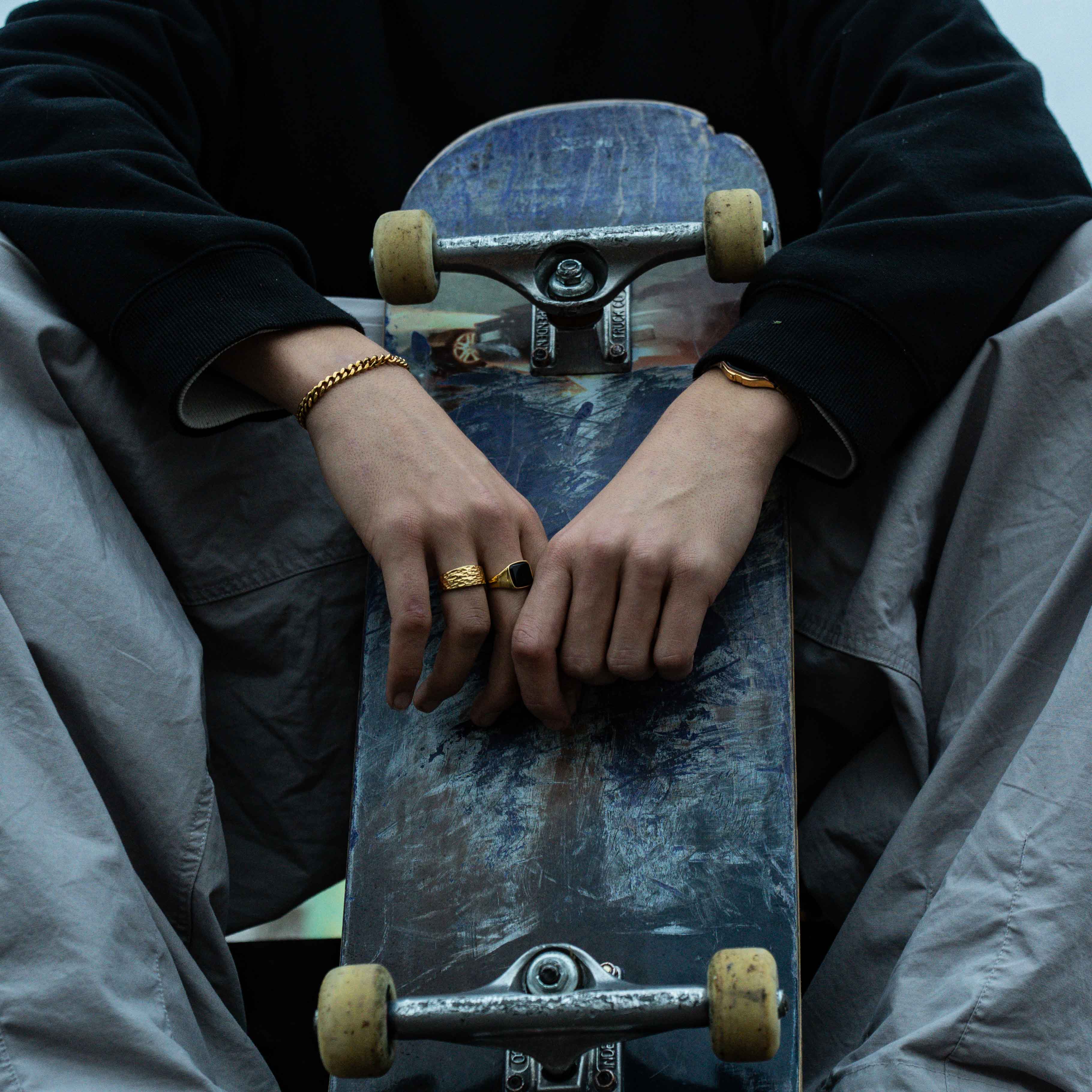 Sequence armbånd - Guldbelagt