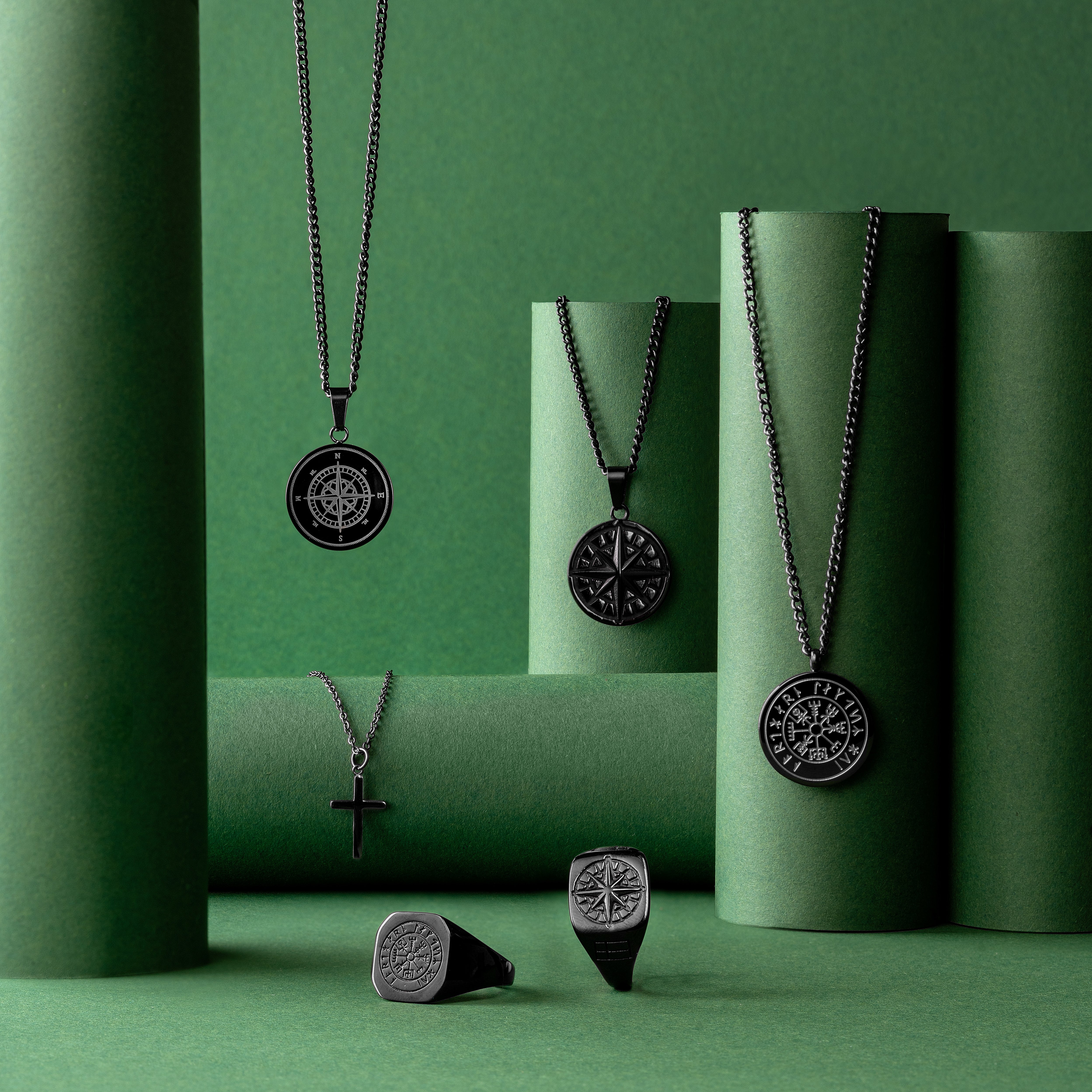 Vegvisir Signature - Sort ring