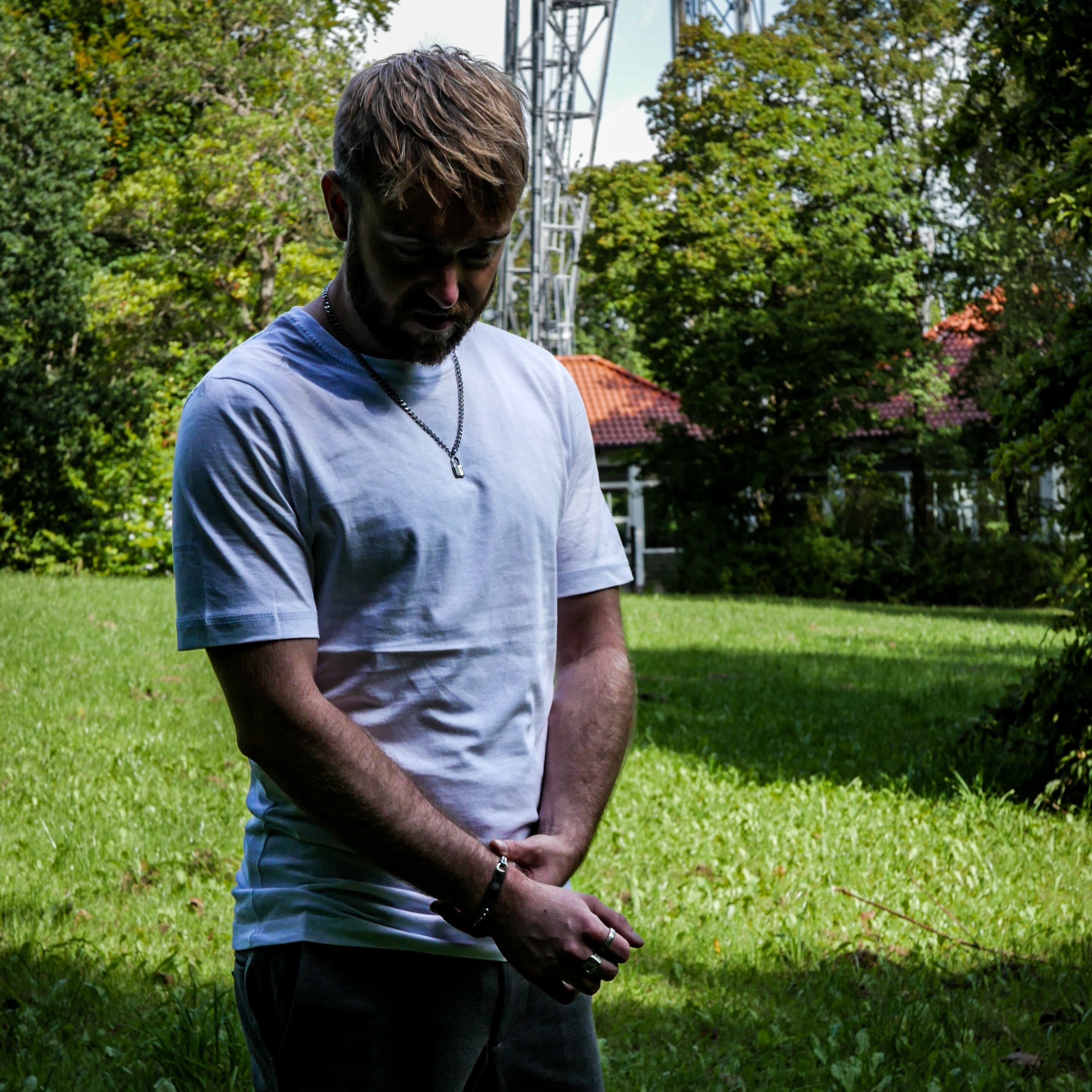 Sequence Tag armbånd - Sølvtonet