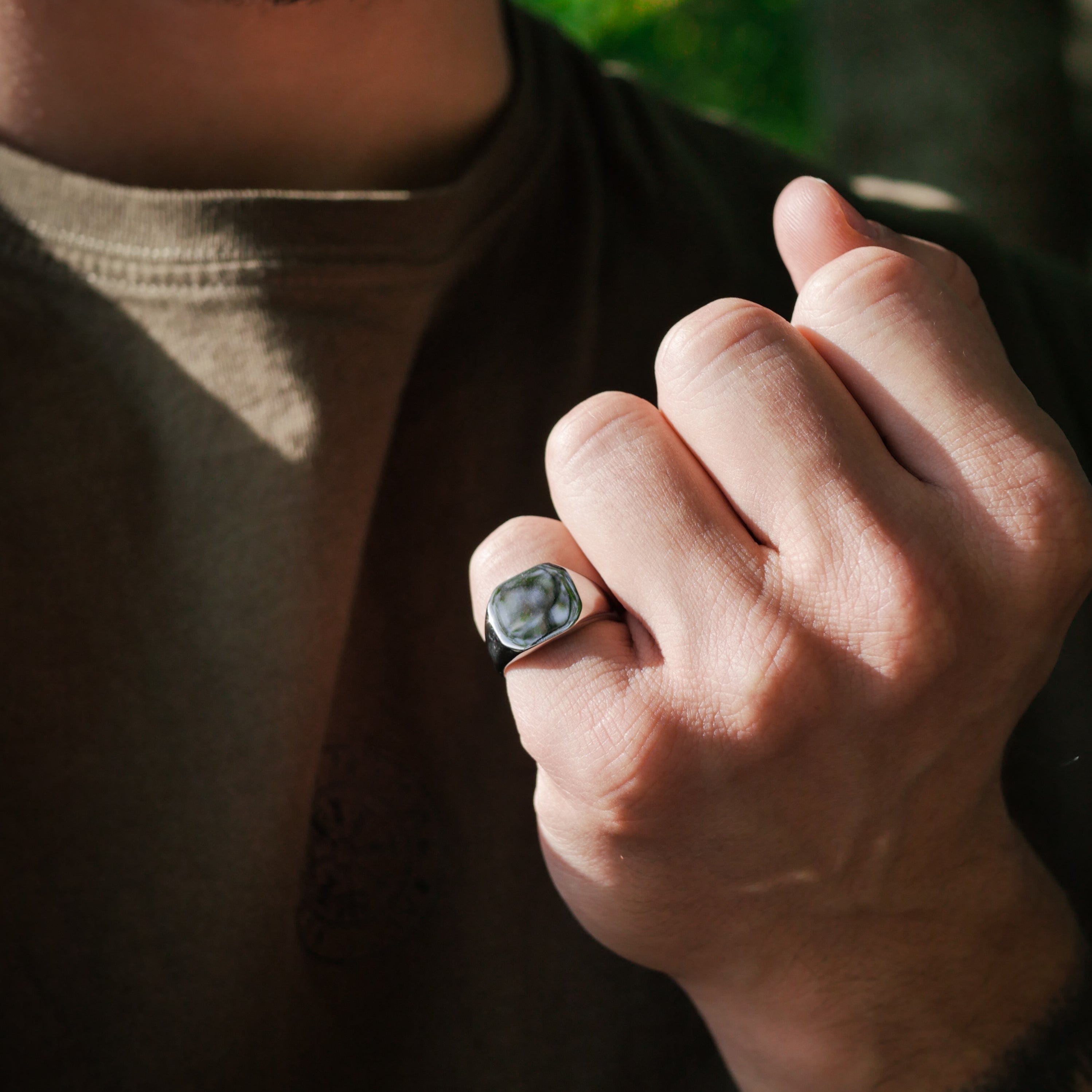 Classic Signature - Sølvtonet ring