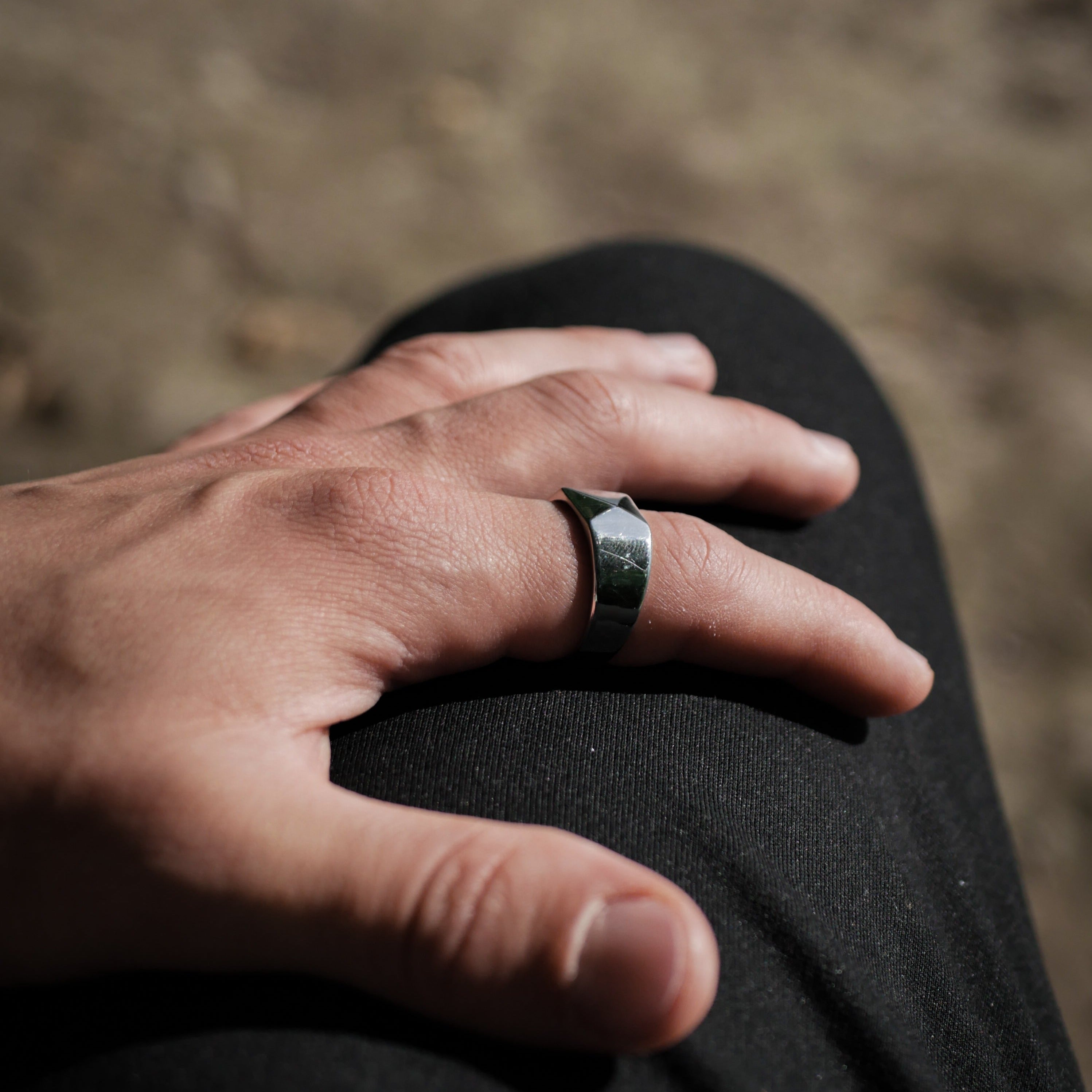 Kant Signature ring - Sølvtonet