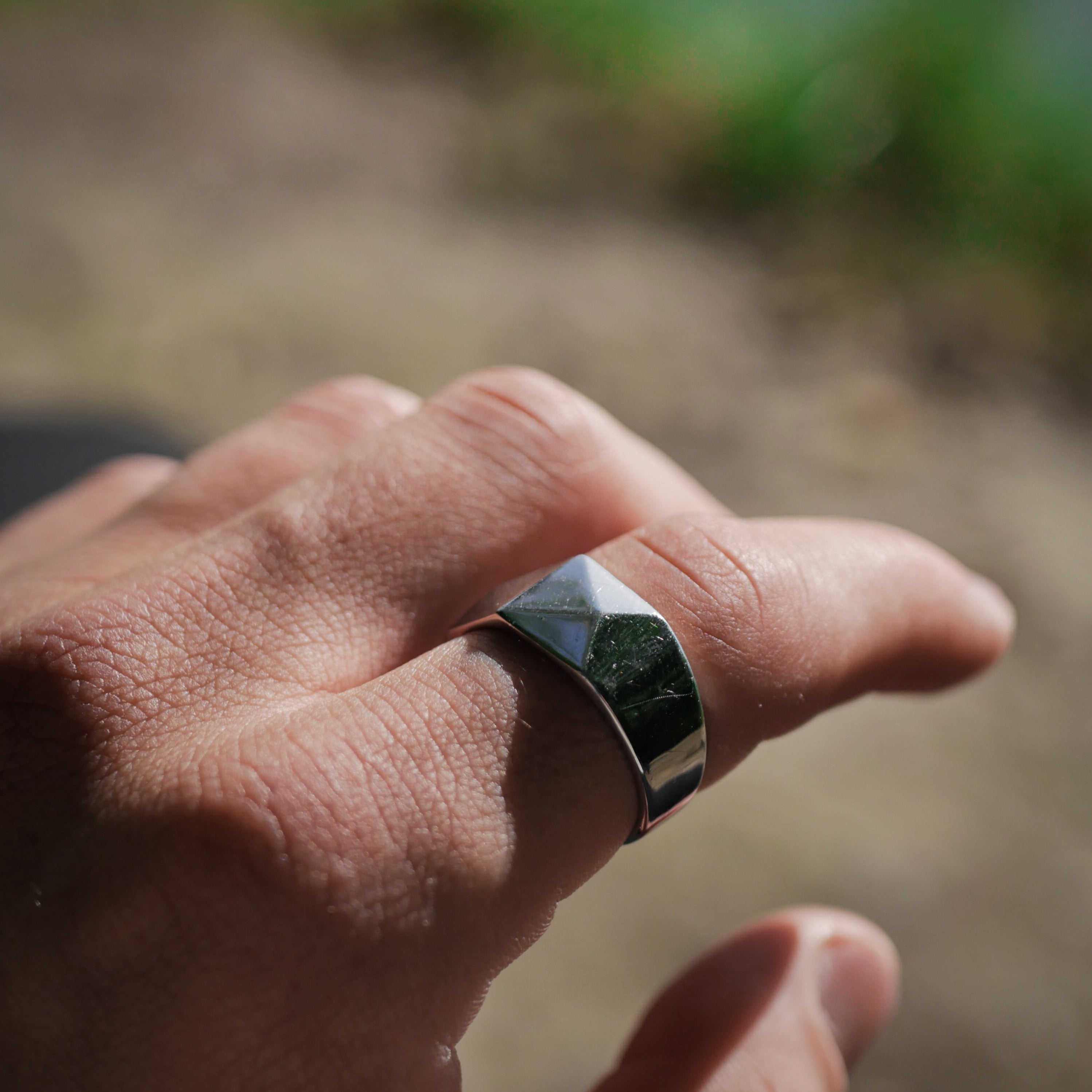 Kant Signature ring - Sølvtonet