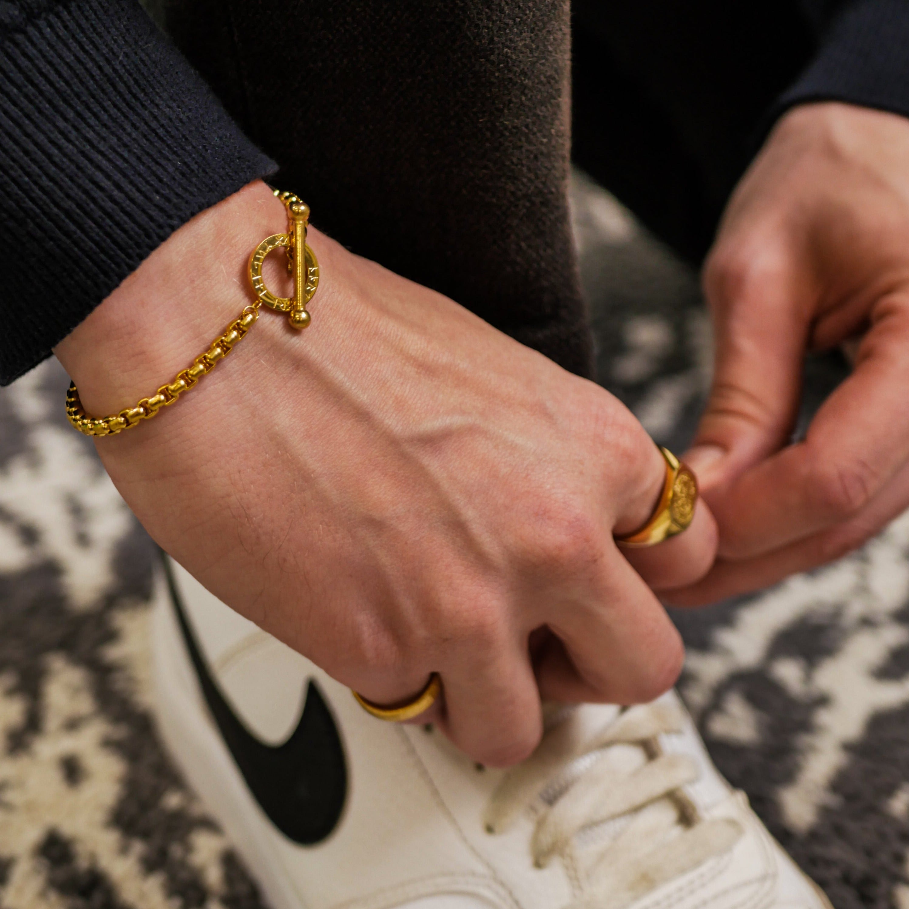 Ragnar armbånd - Guldtonet