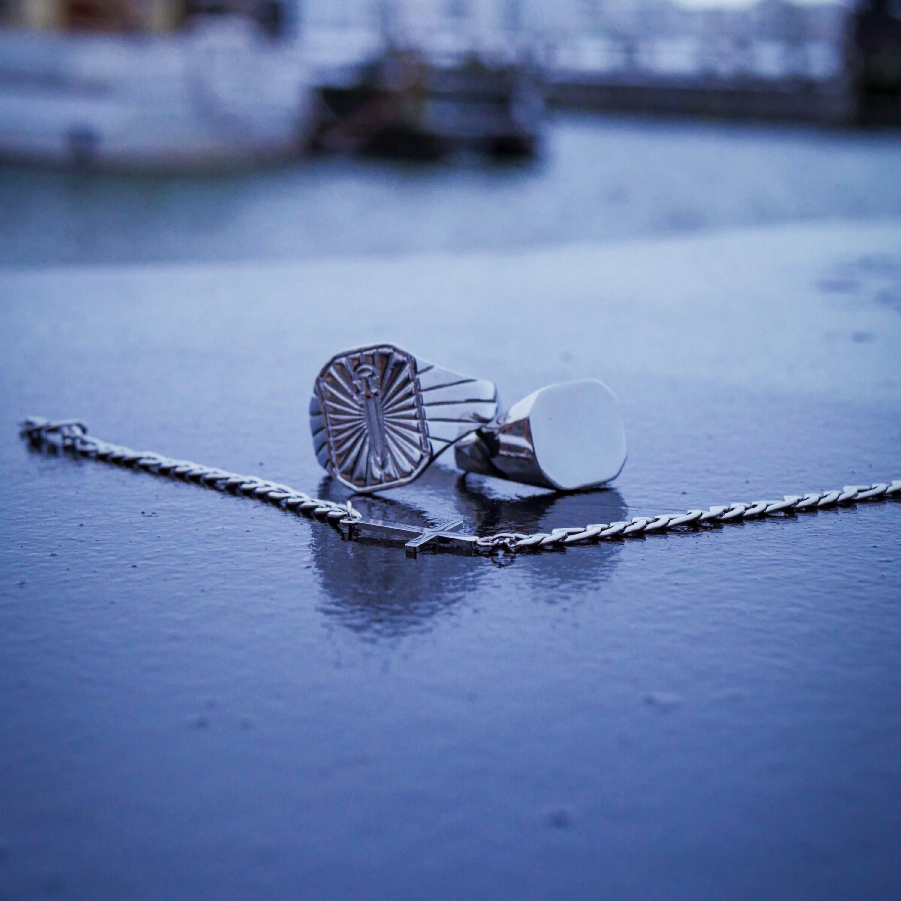 Classic Signature - Sølvtonet ring