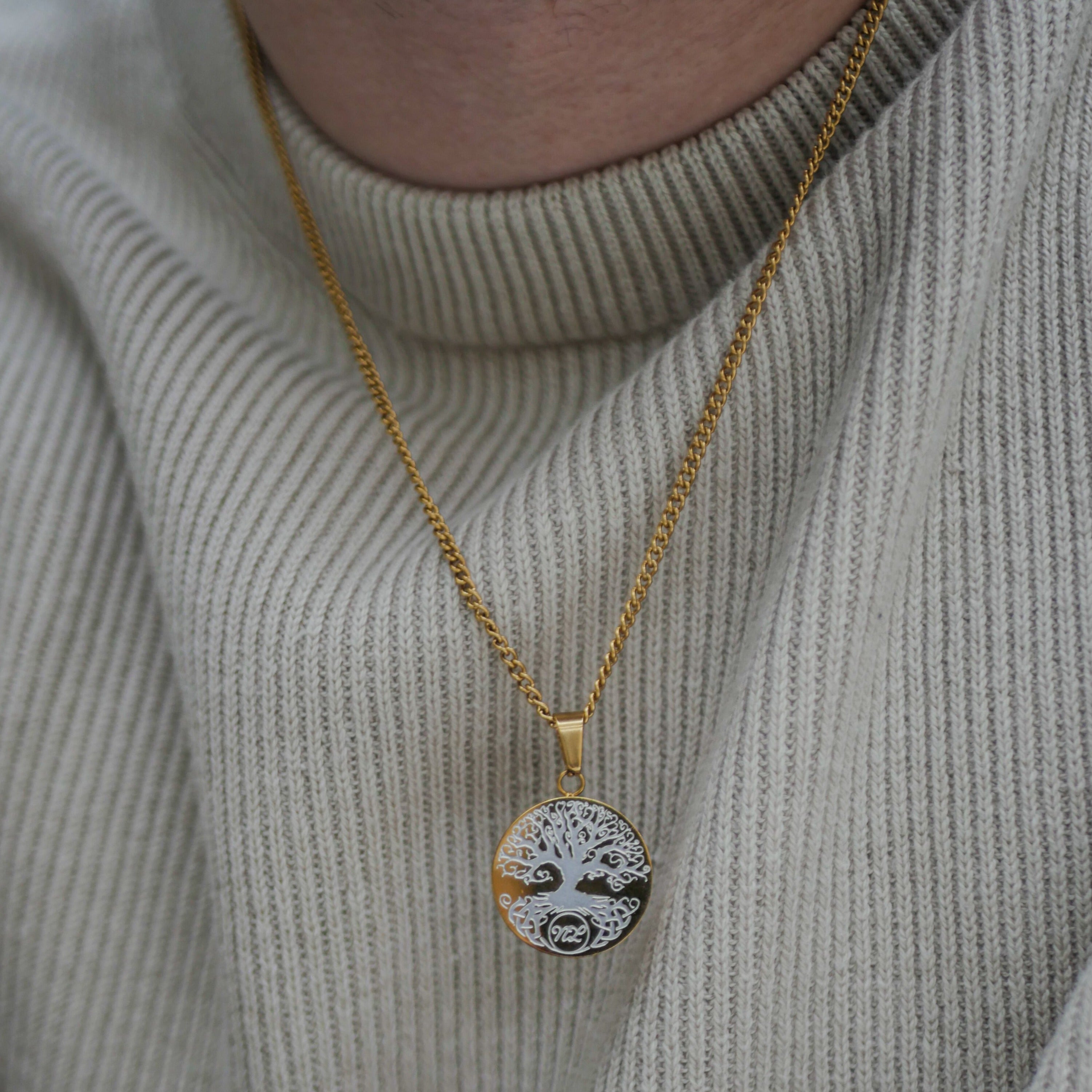 YGGDRASIL HALSKÆDE (GULD)
