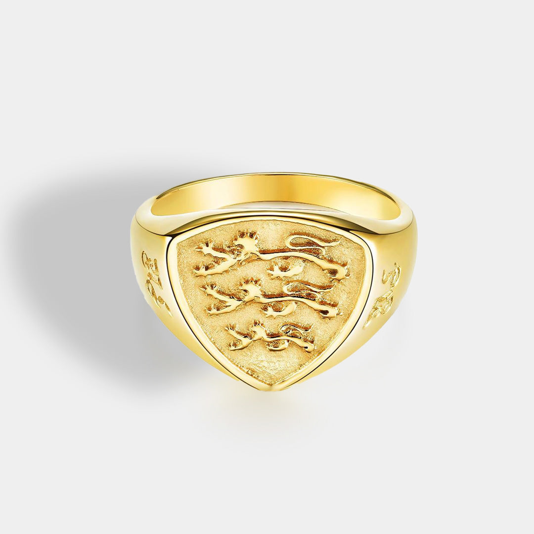 PANTHERA POLYGON RING (GULD)