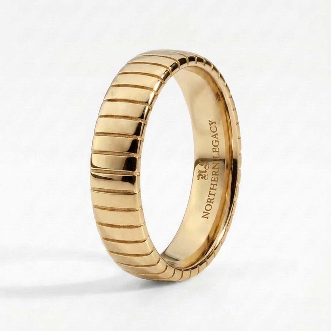 Siempre Cut band, Guldbelagt ring