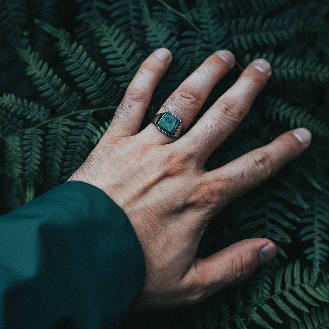 VERDE SIGNET RING (SØLV)