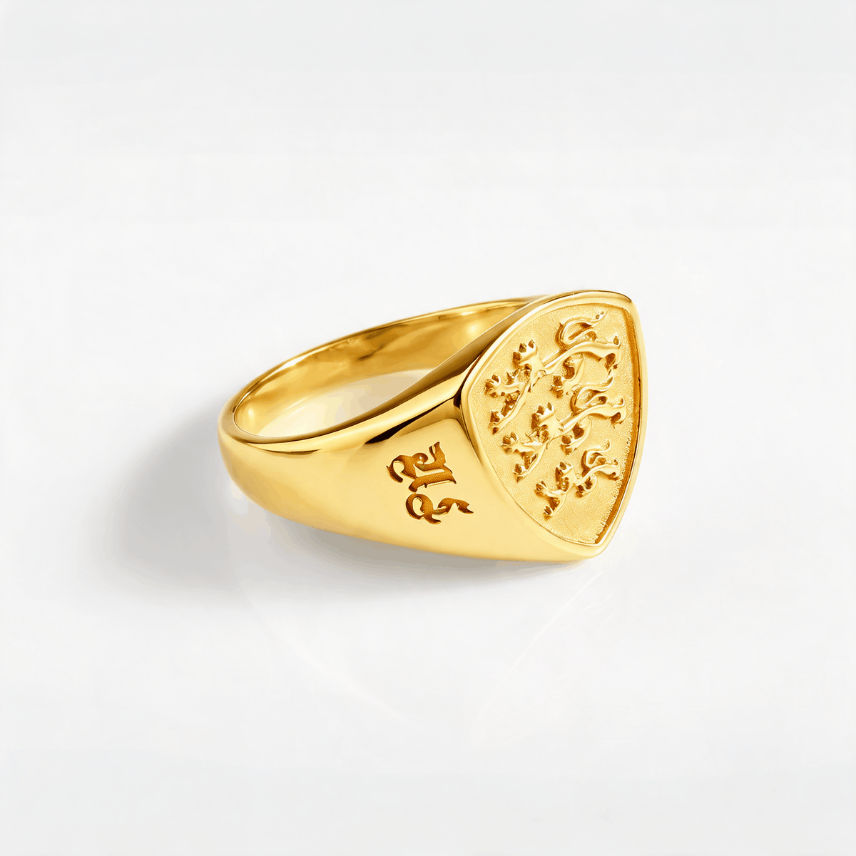 PANTHERA POLYGON RING (GULD)