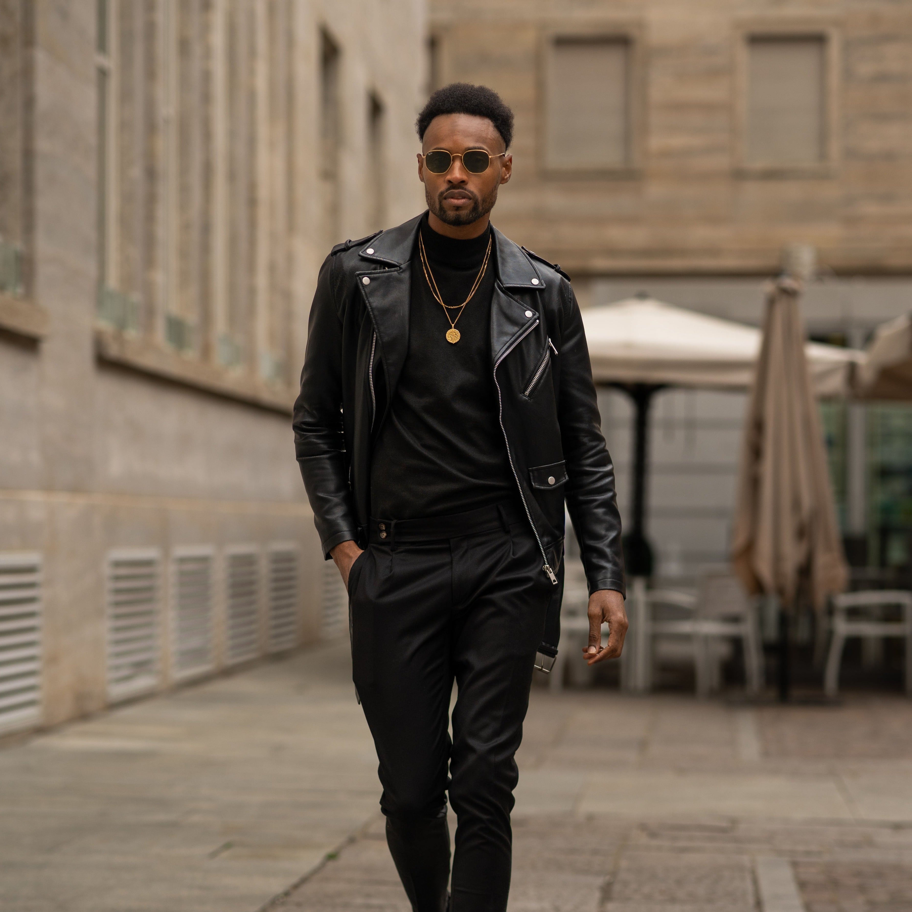 Minimal Sequence halskæde - Guldtonet