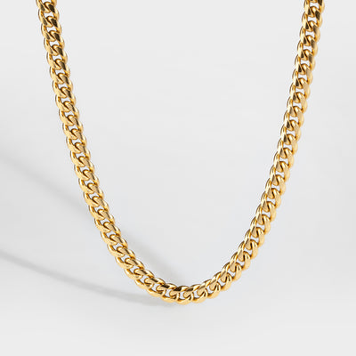 SEQUENCE HALSKÆDE (GULD)