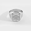 WEB OF WYRD SIGNET RING (SØLV)