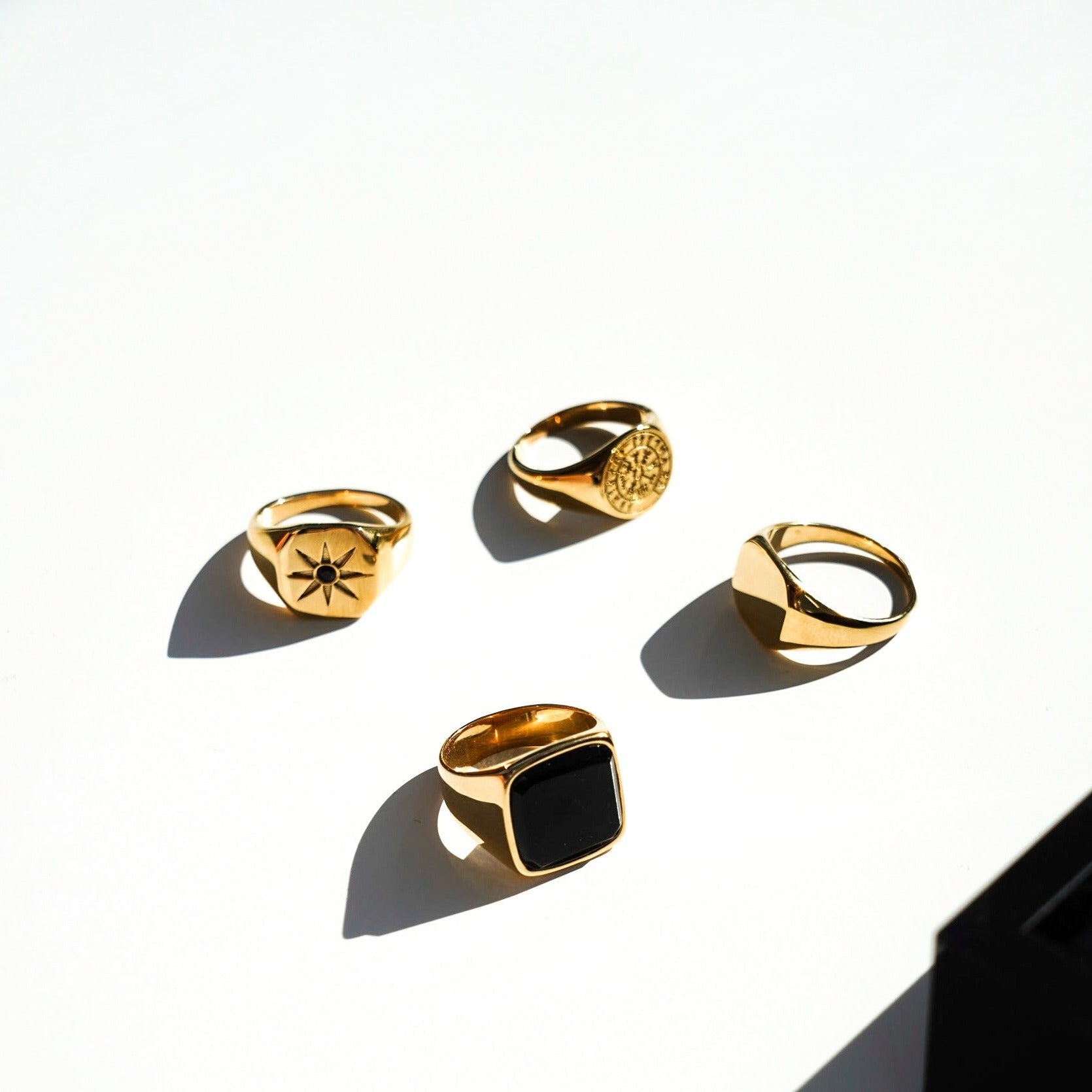 North Star Signature - Guldtonet ring