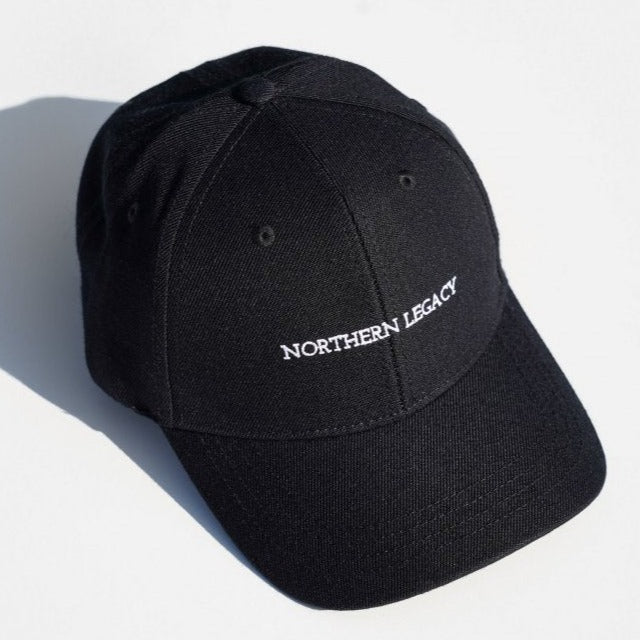 Signature Dad cap - Sort/hvid