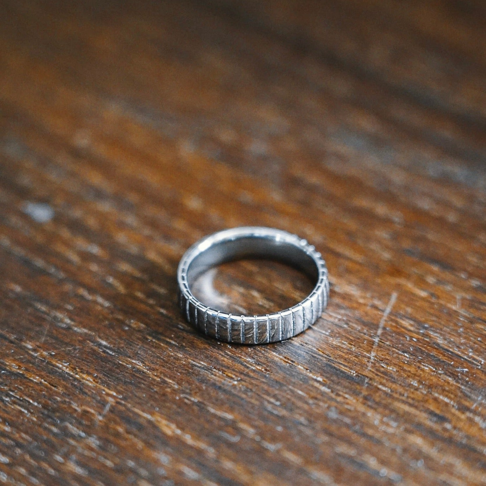 Siempre Cut band - Sølvtonet ring