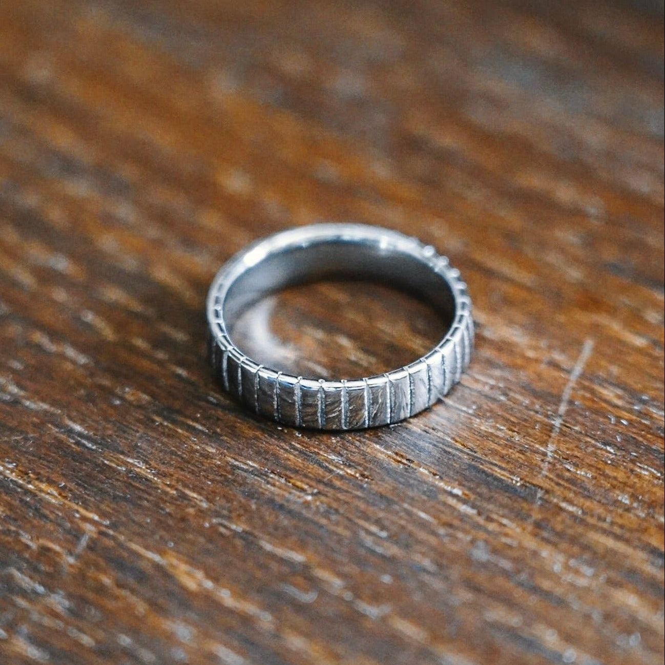 Siempre Cut band - Sølvtonet ring