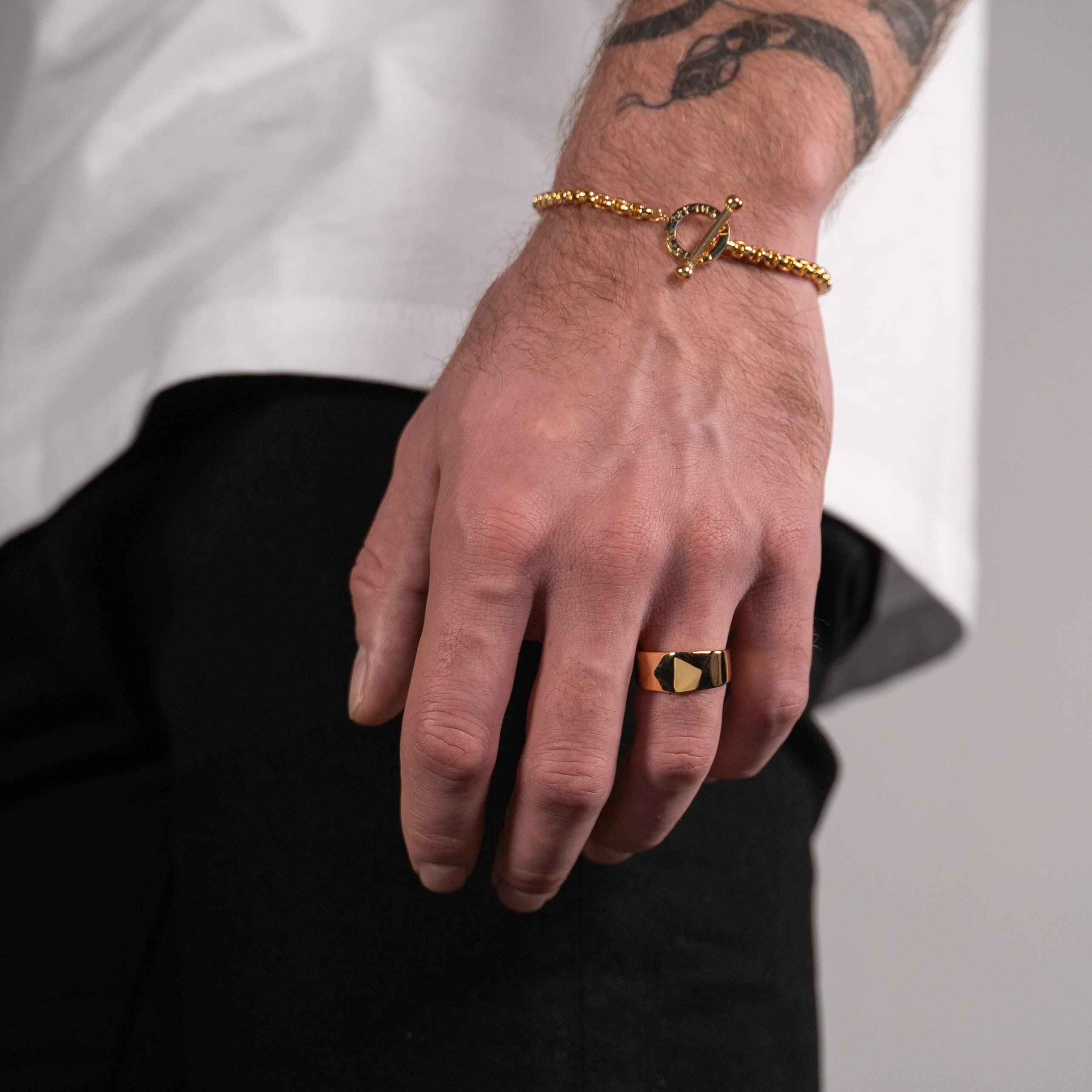Kant Signature ring - Guldtonet
