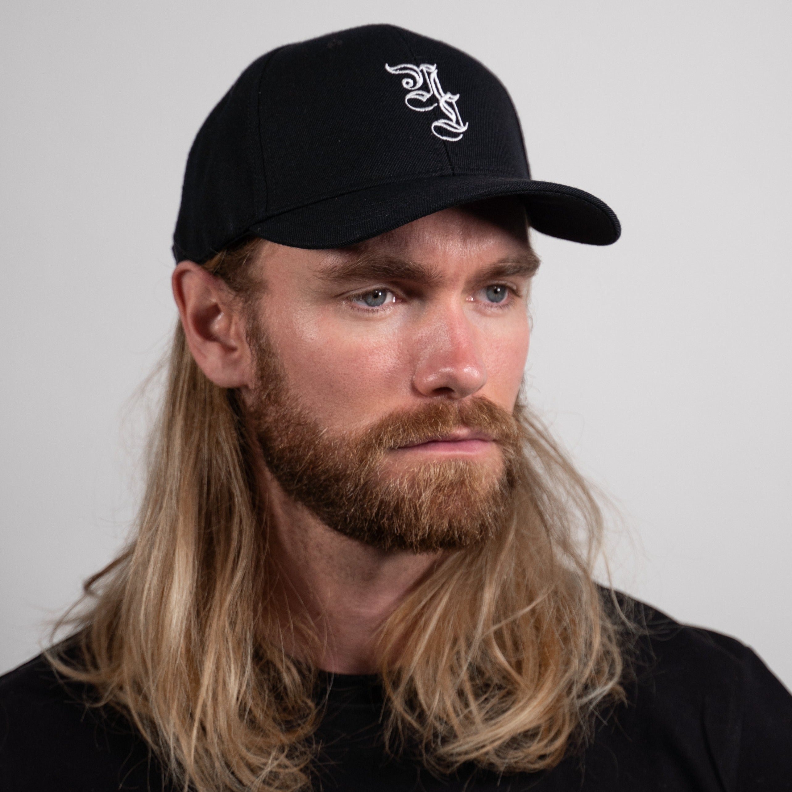 NL Lap over cap - Sort/Hvid