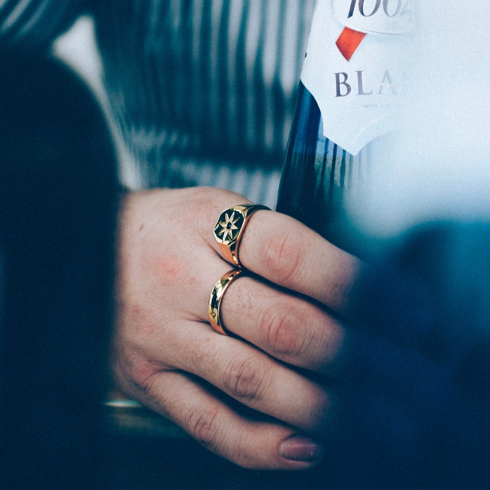 North Star Signature - Guldtonet ring