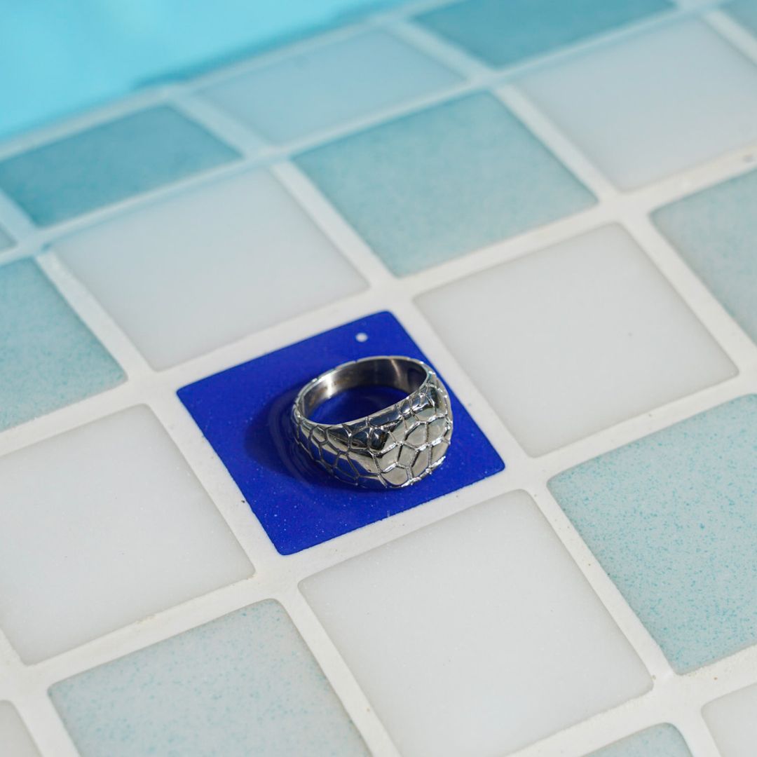 Earthquake Signature - Sølvtonet ring