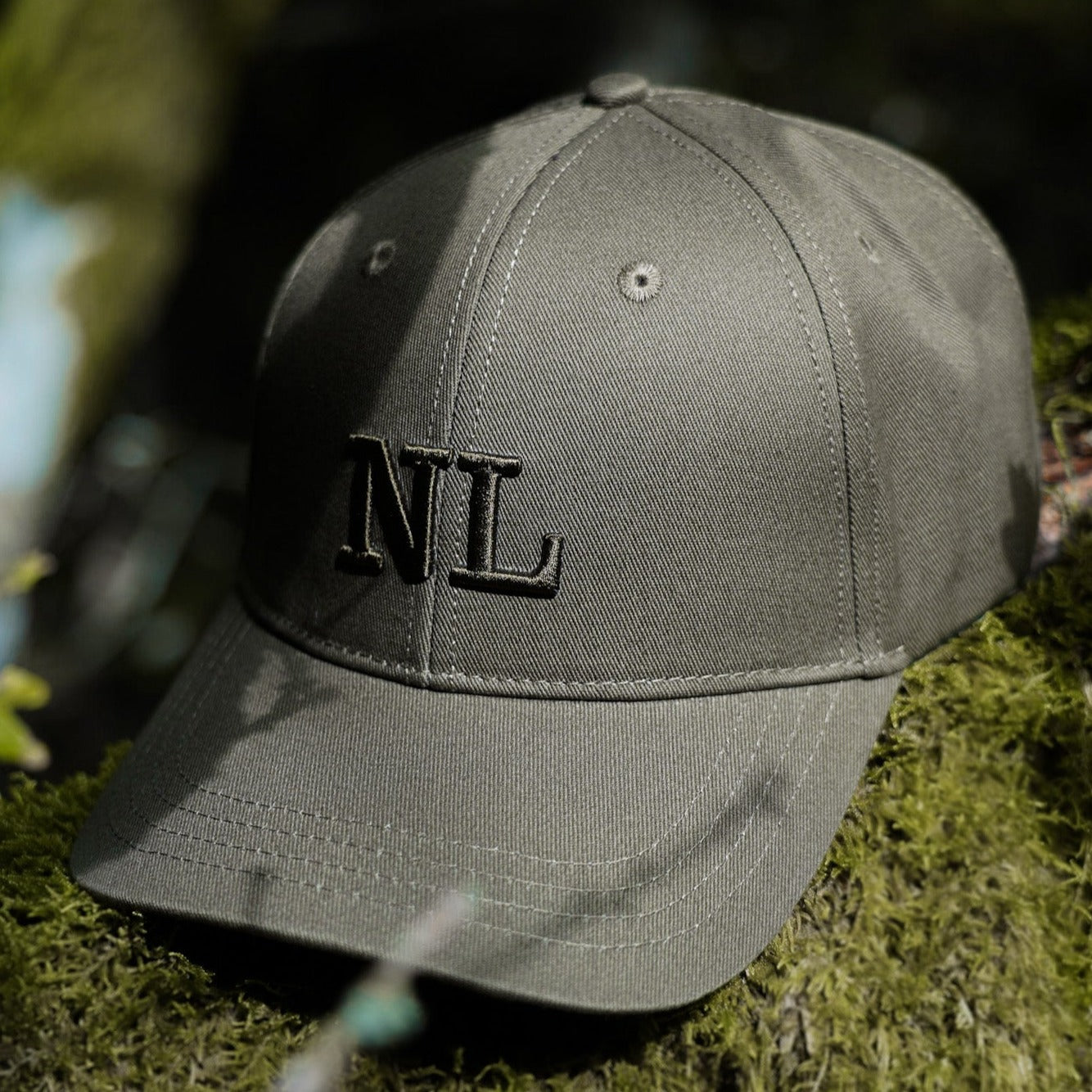 NL Dad cap - Støvet Grøn