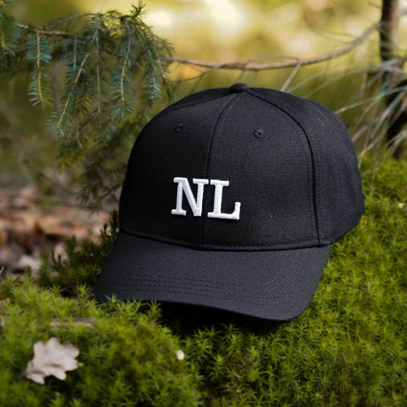 NL Dad cap - Sort/hvid