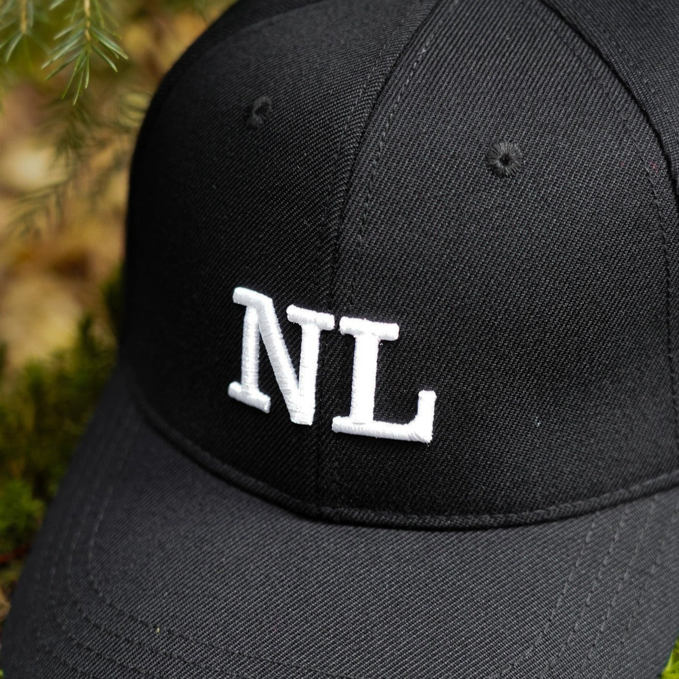 NL Dad cap - Sort/hvid