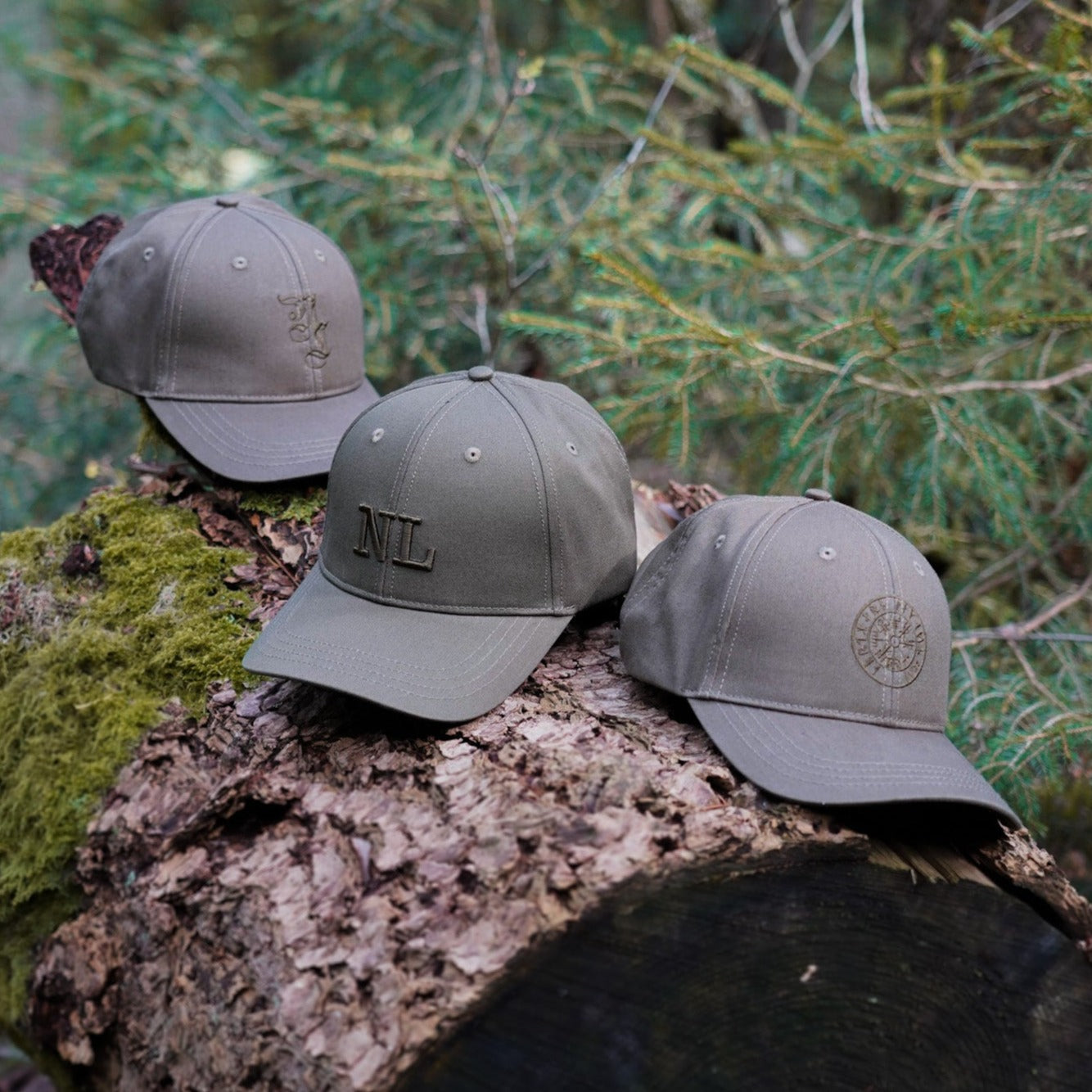 Lap over cap - Dusty green