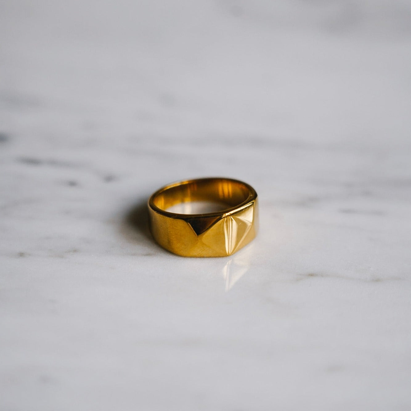 Kant Signature ring - Guldtonet