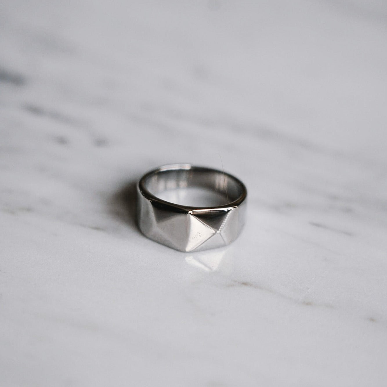 Kant Signature ring - Sølvtonet