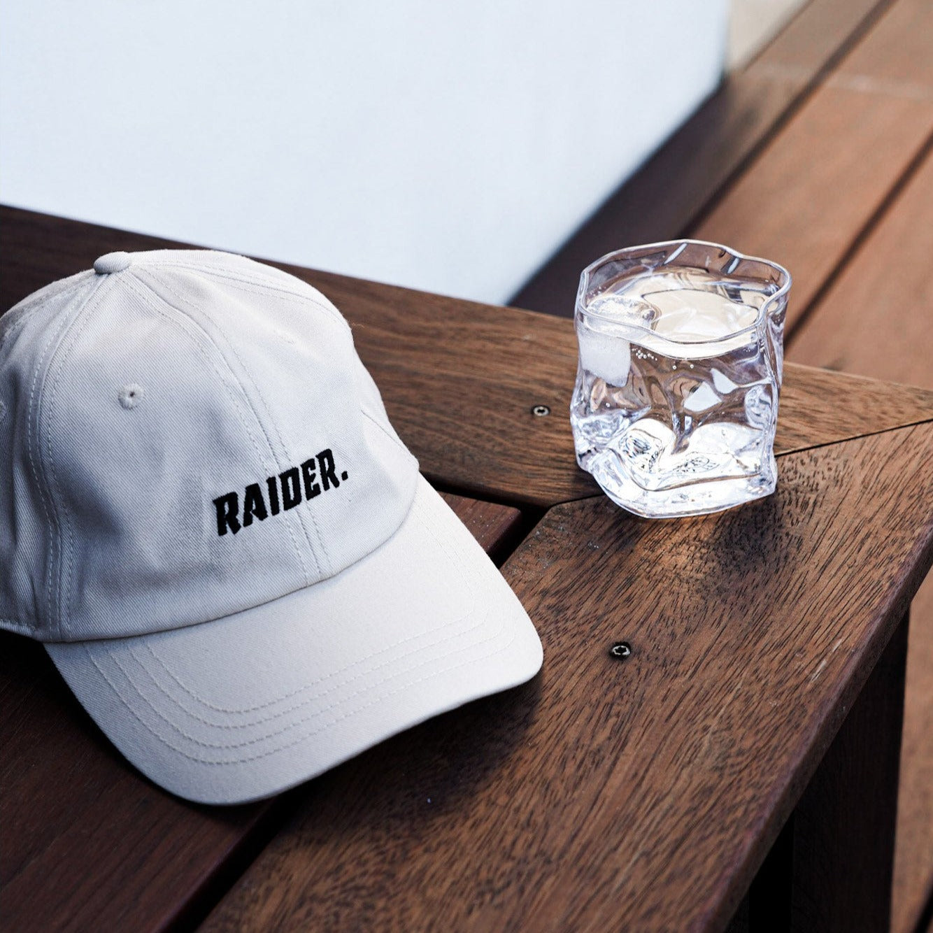 Raider Dad cap - Sandfarvet/sort