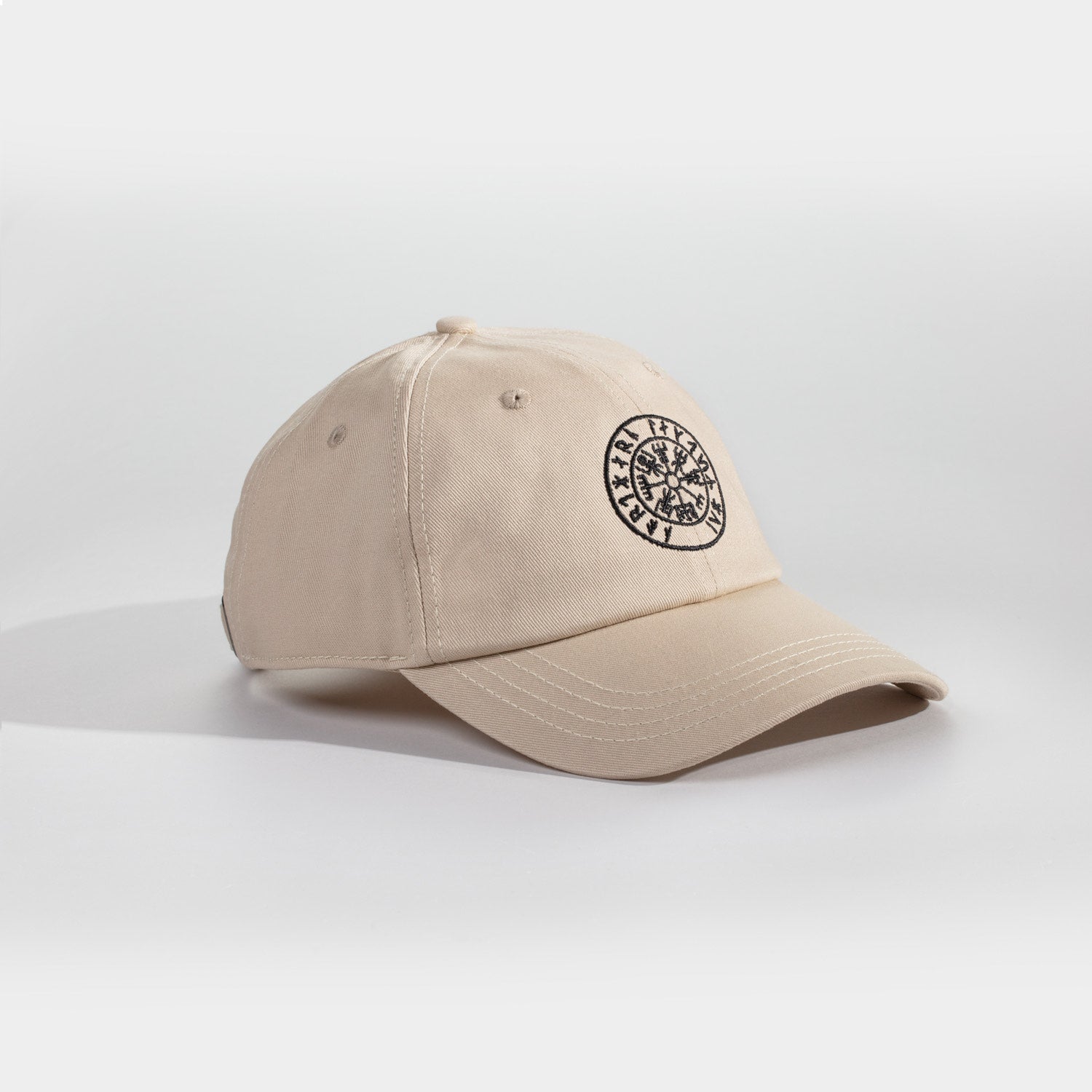 Vegvisir Dad cap - Sandfarvet/sort