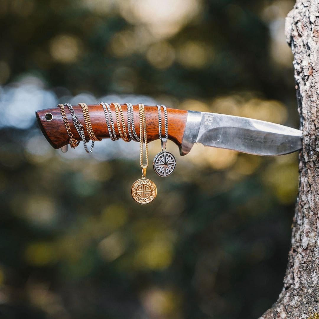 Compass halskæde 2.0 - Sølvtonet