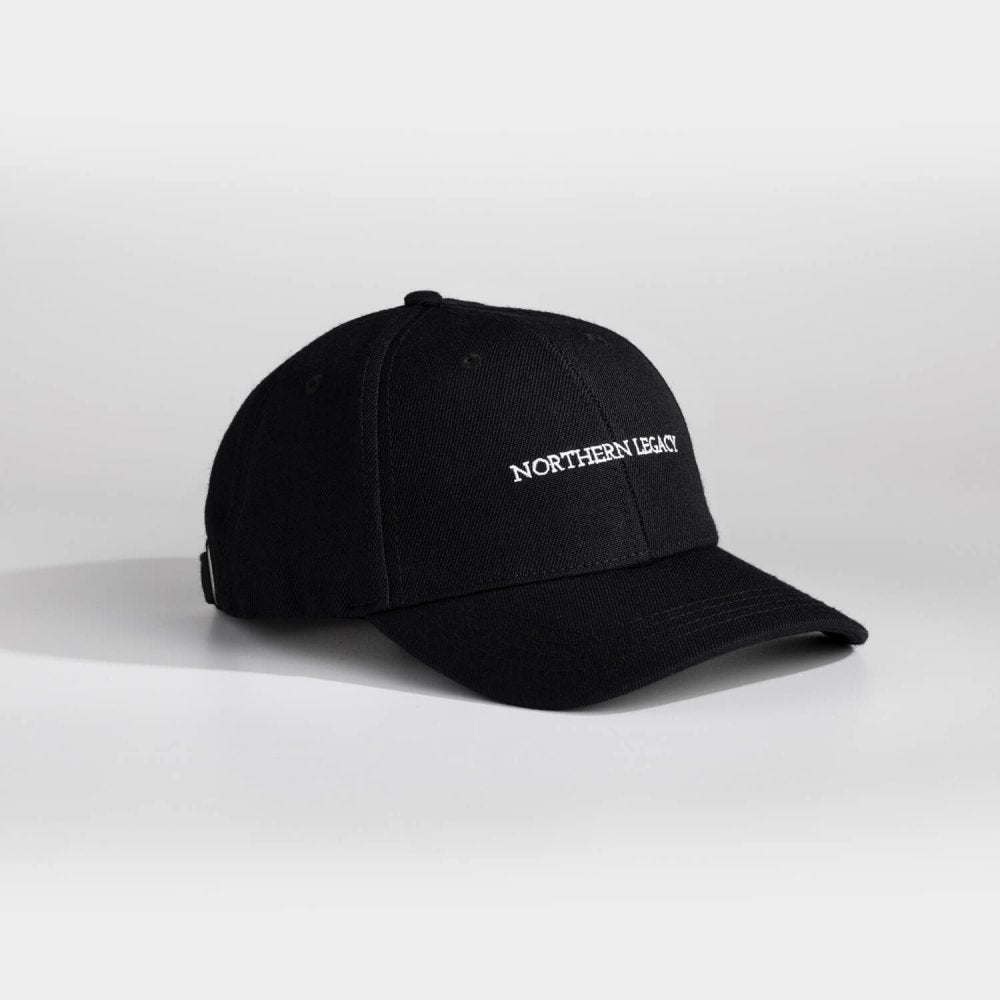 Signature Dad cap - Sort/hvid