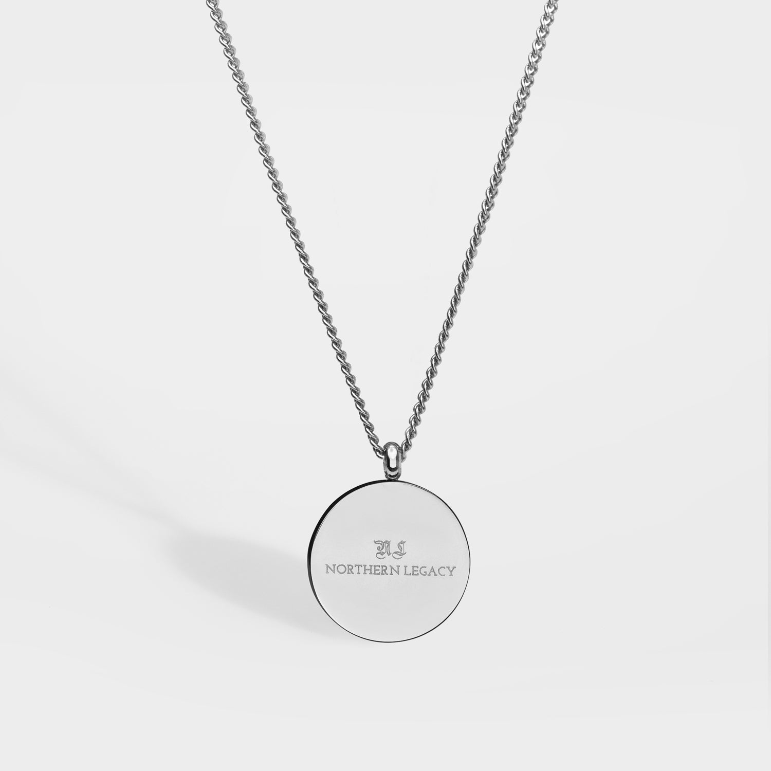 Vegvisir halskæde - Sølvtonet