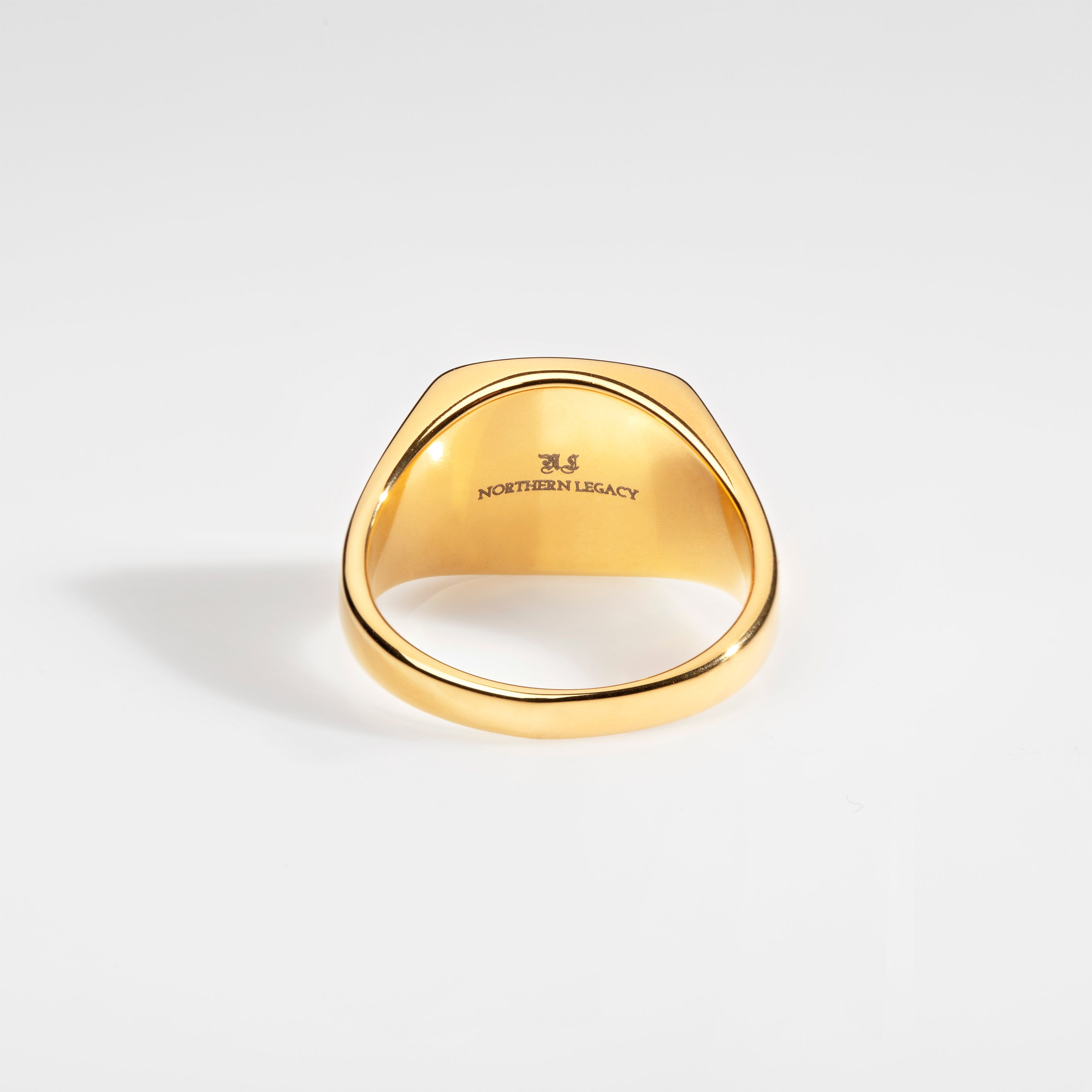 Knot Signature - Guldtonet ring