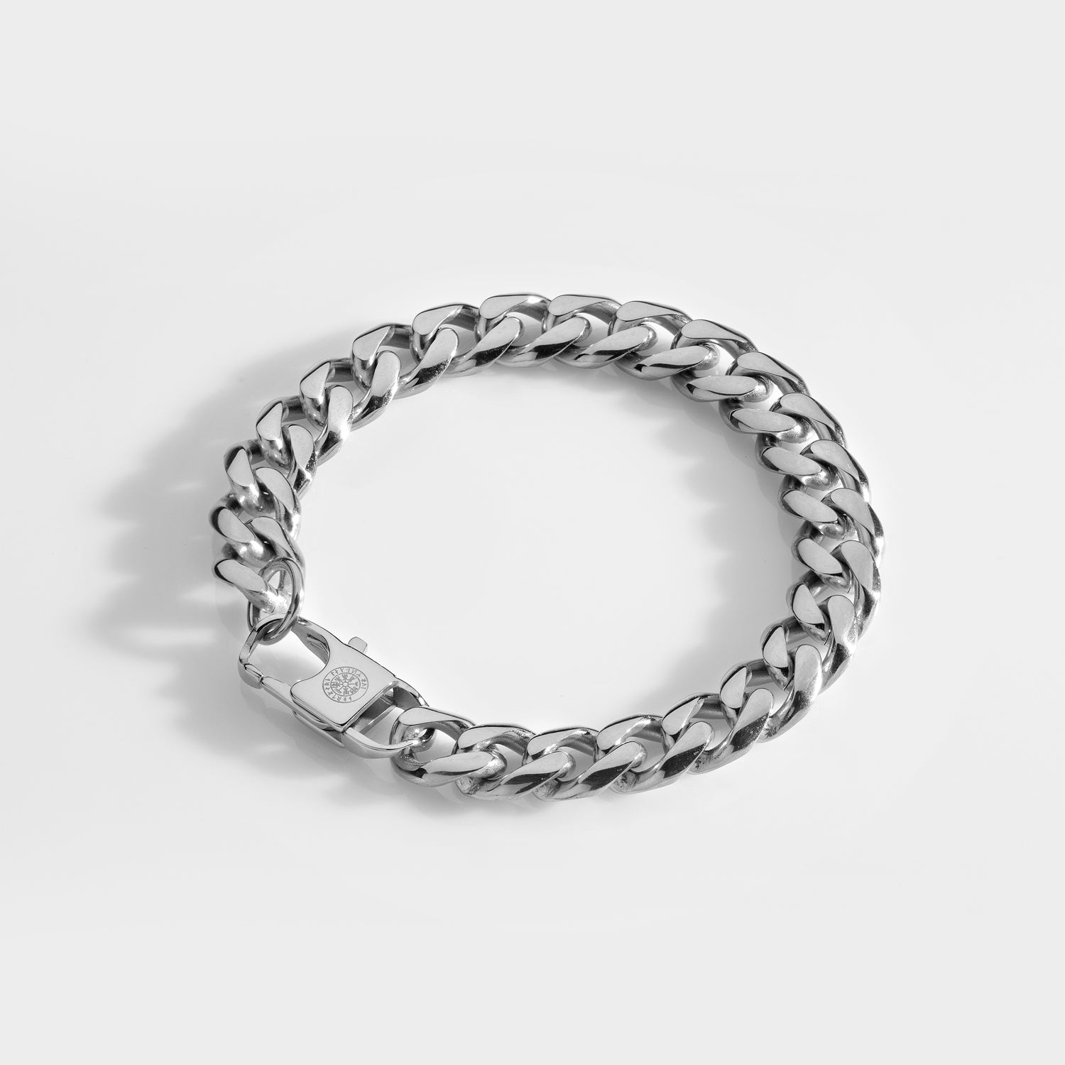 Sequence Oversize armbånd - Sølvtonet
