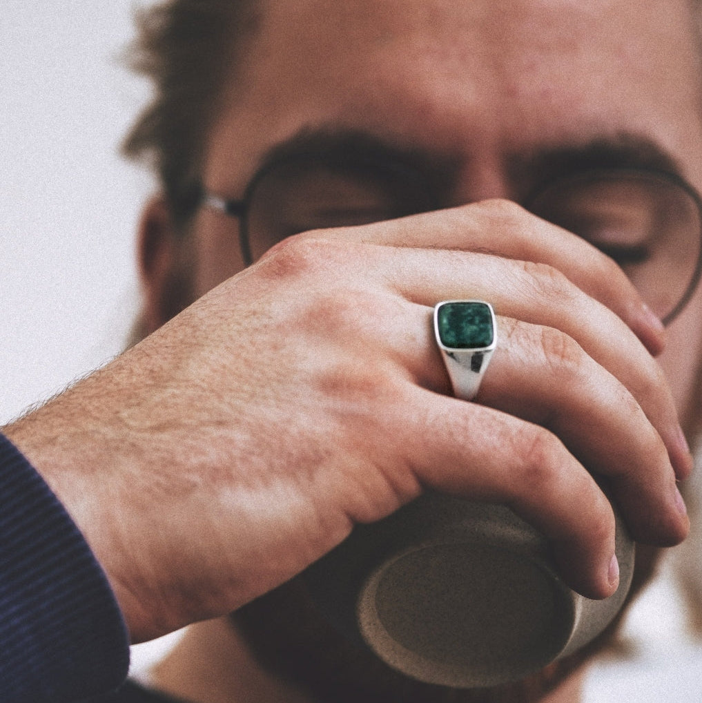 VERDE SIGNET RING (SØLV)